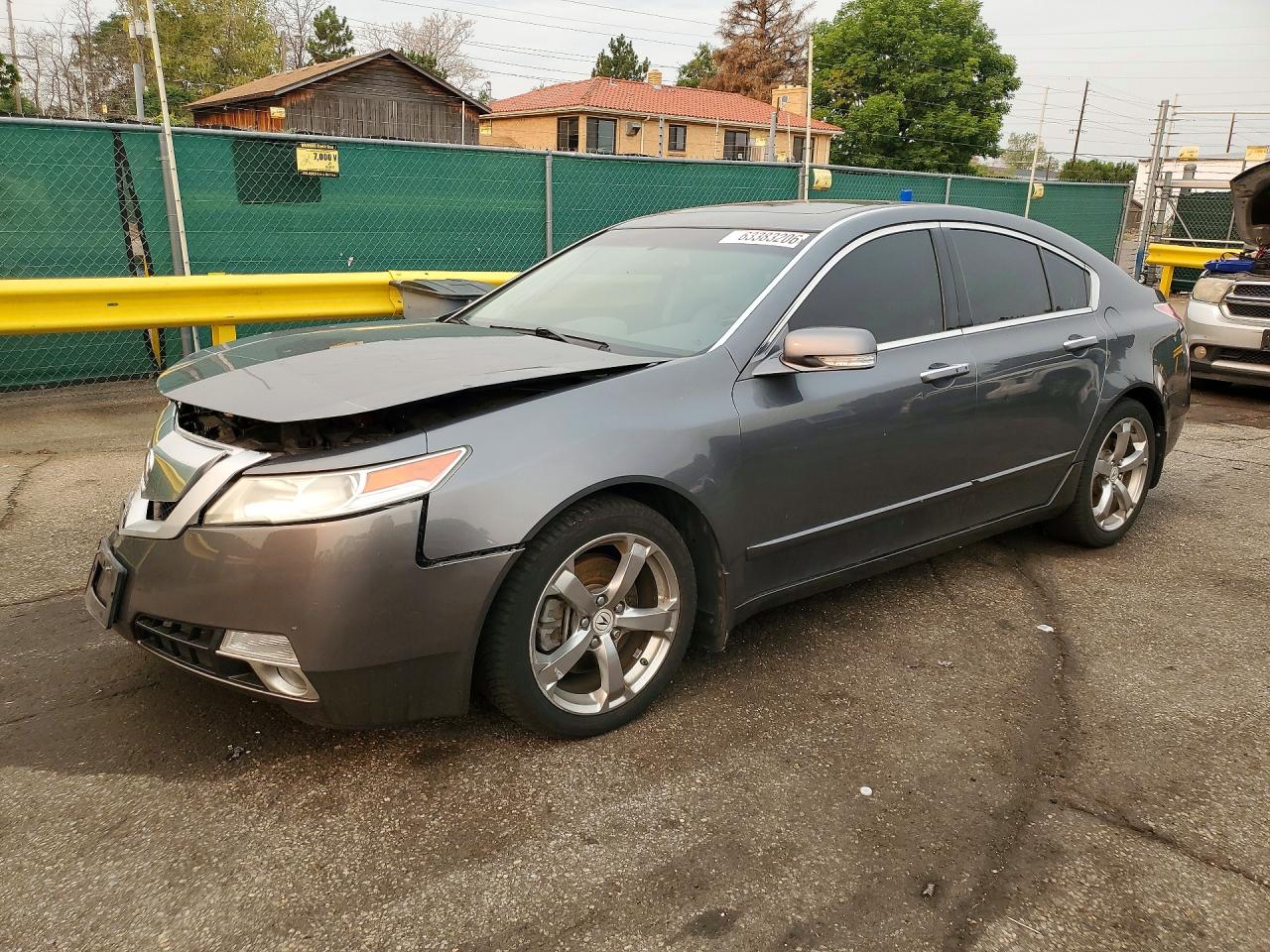 2010 Acura Tl Gray vin: 19UUA9F59AA002414