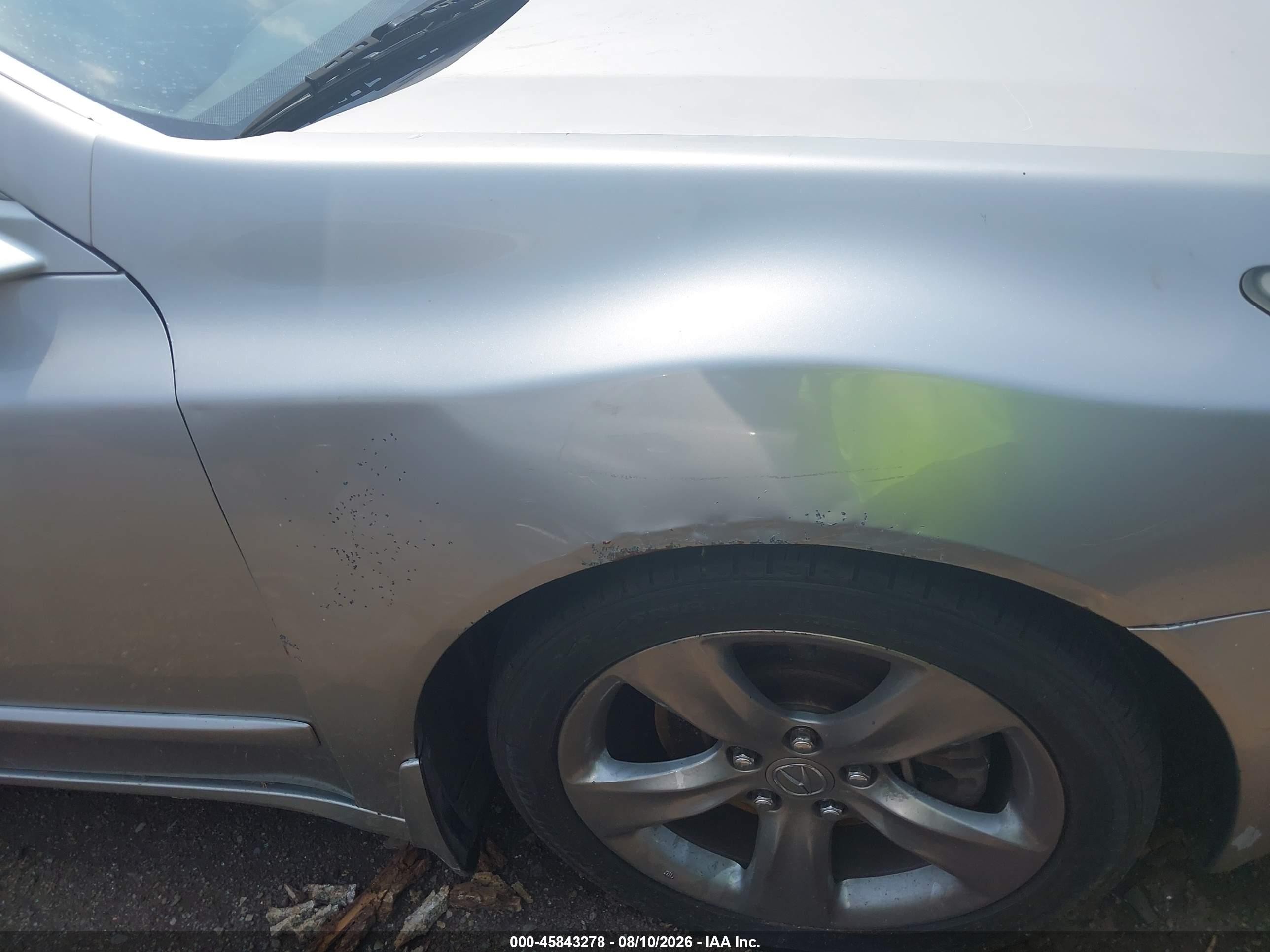2010 Acura Tl 3.7 Silver vin: 19UUA9F59AA004132