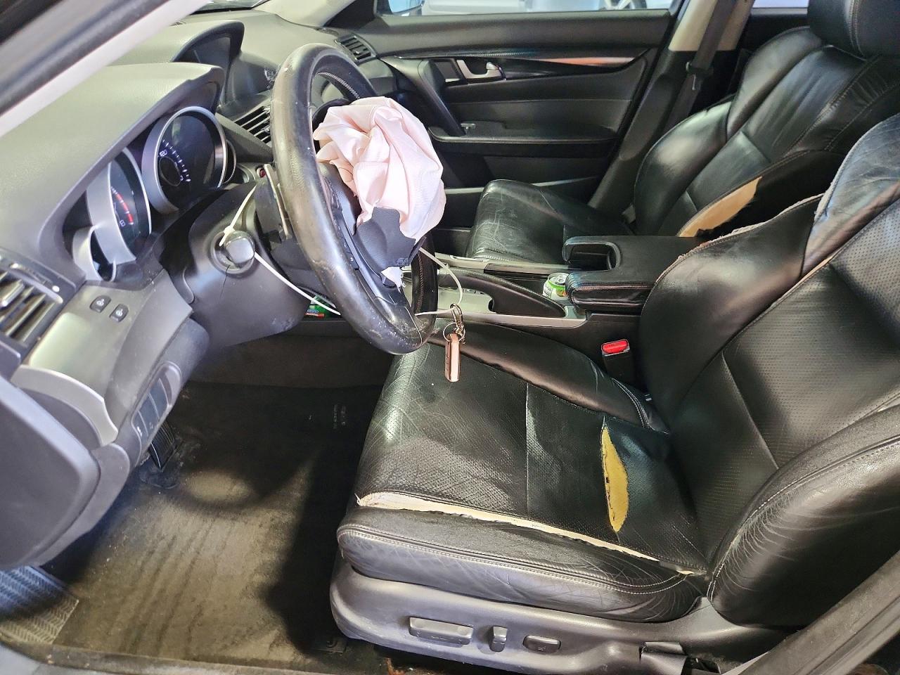 2010 Acura Tl Черный vin: 19UUA9F59AA008617