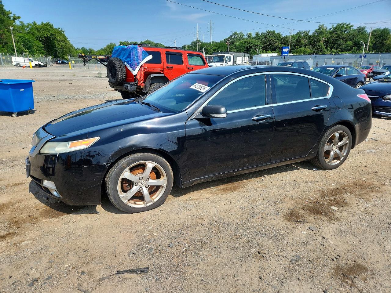 2010 Acura Tl Black vin: 19UUA9F59AA008634