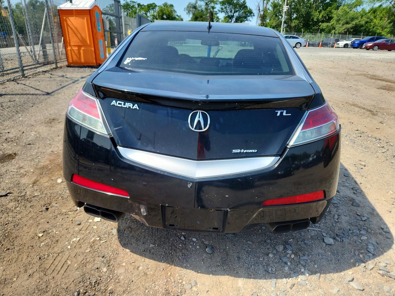 2010 Acura Tl Black vin: 19UUA9F59AA008634