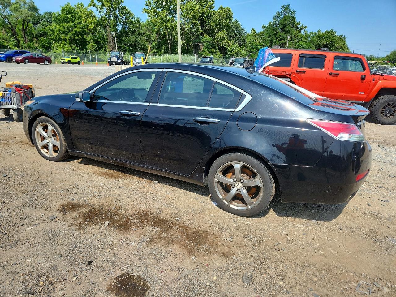 2010 Acura Tl Black vin: 19UUA9F59AA008634
