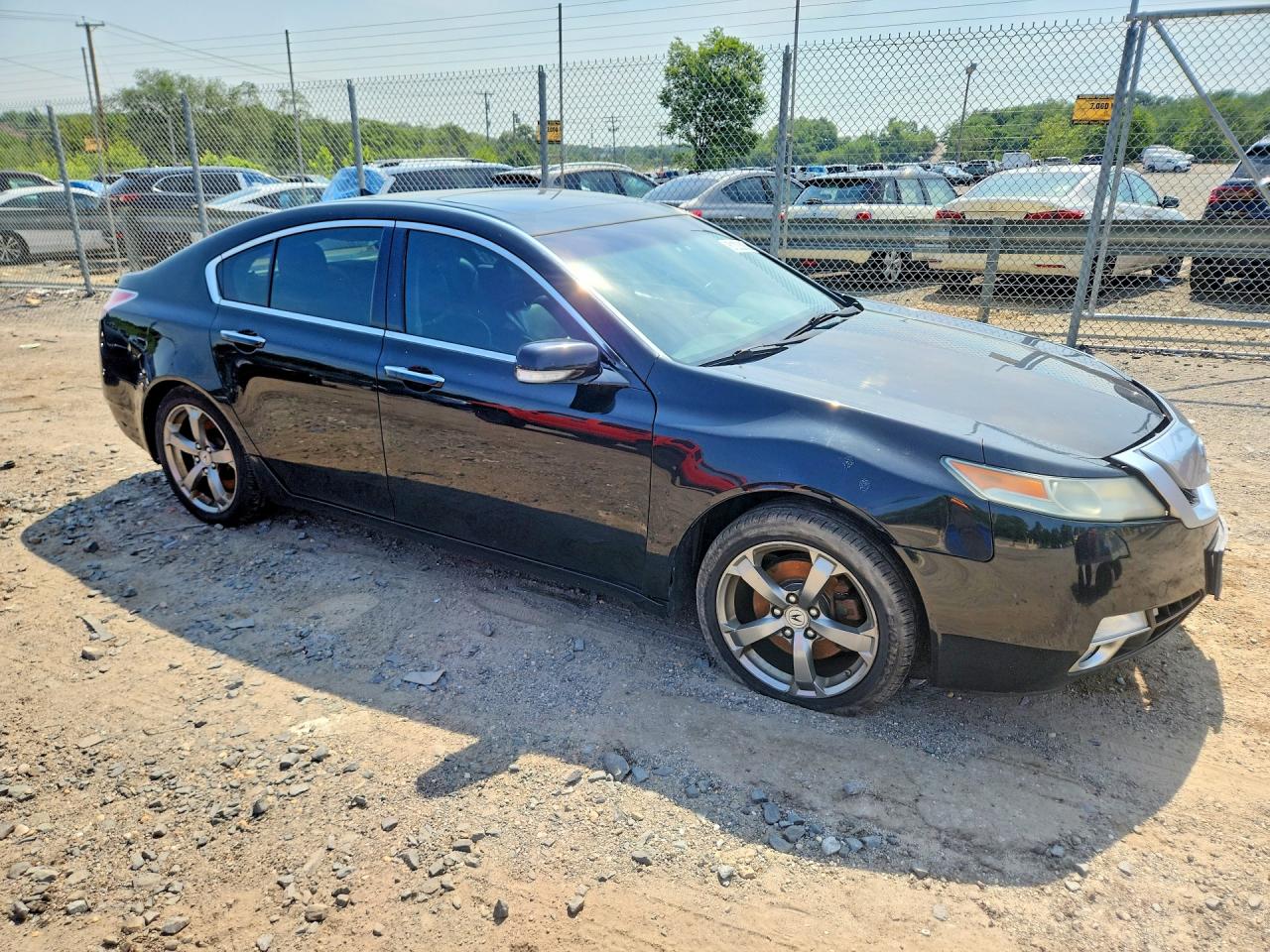 2010 Acura Tl Black vin: 19UUA9F59AA008634