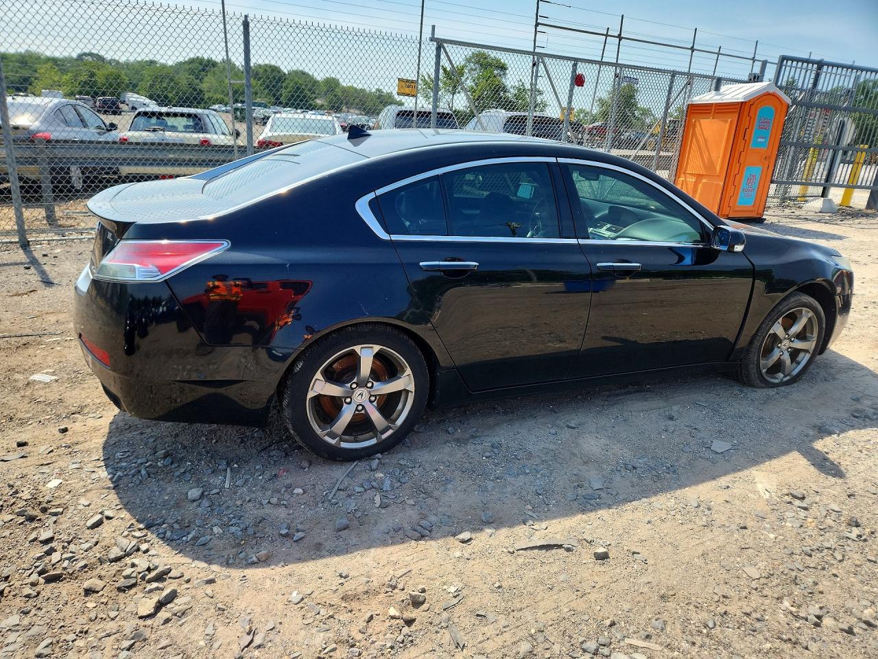 2010 Acura Tl Black vin: 19UUA9F59AA008634
