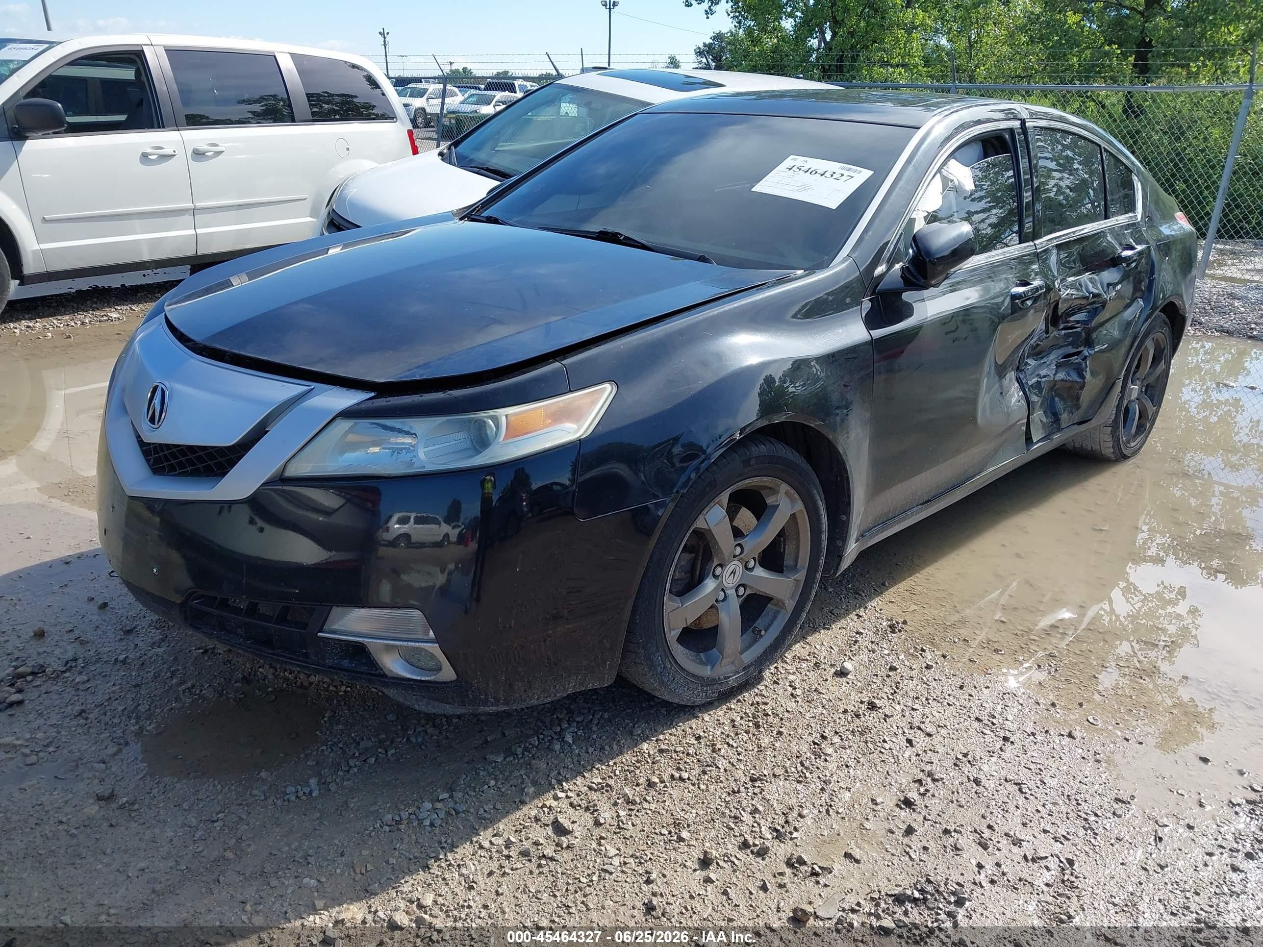 2010 Acura Tl 3.7 Black vin: 19UUA9F59AA009427