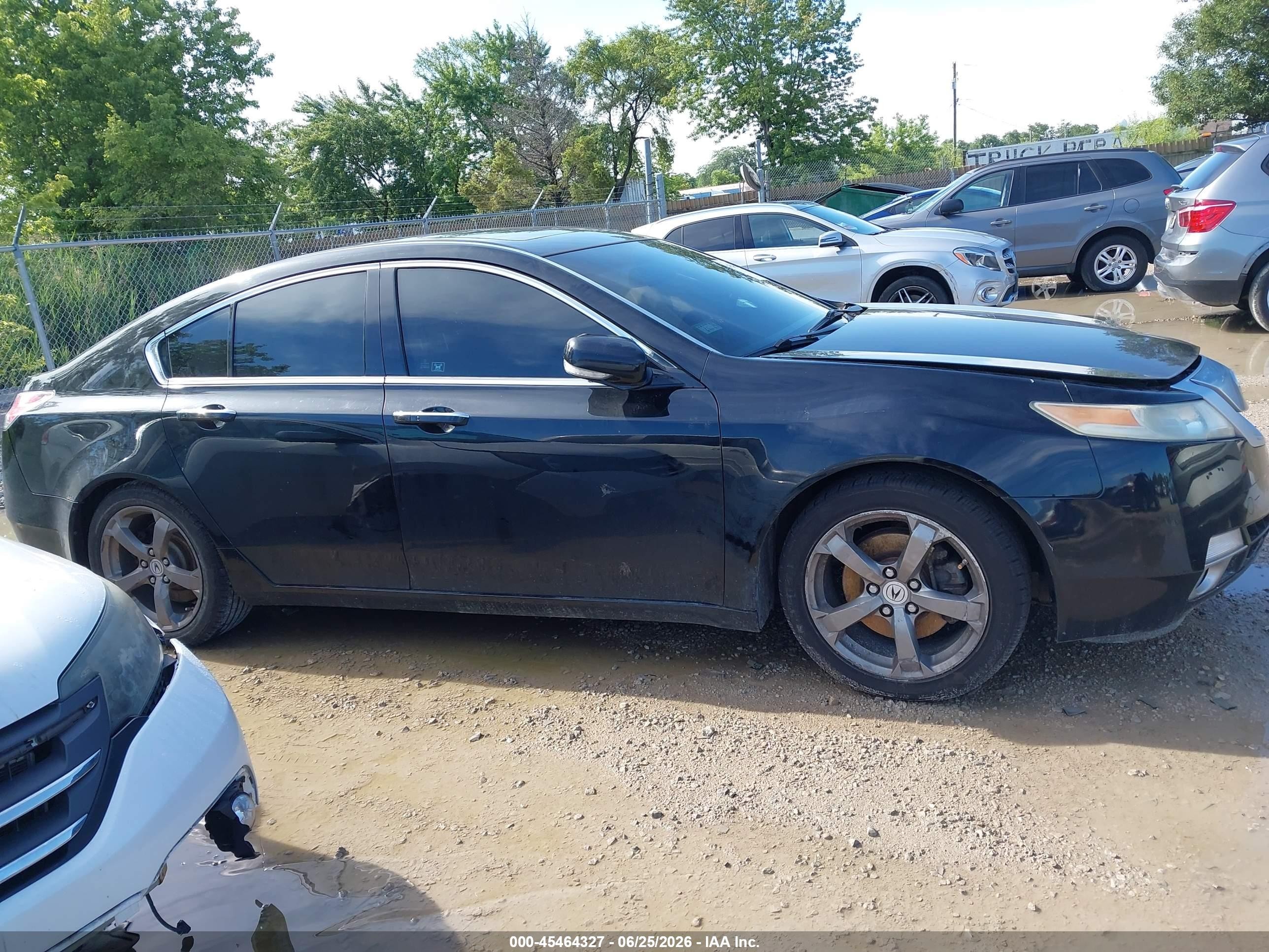 2010 Acura Tl 3.7 Black vin: 19UUA9F59AA009427