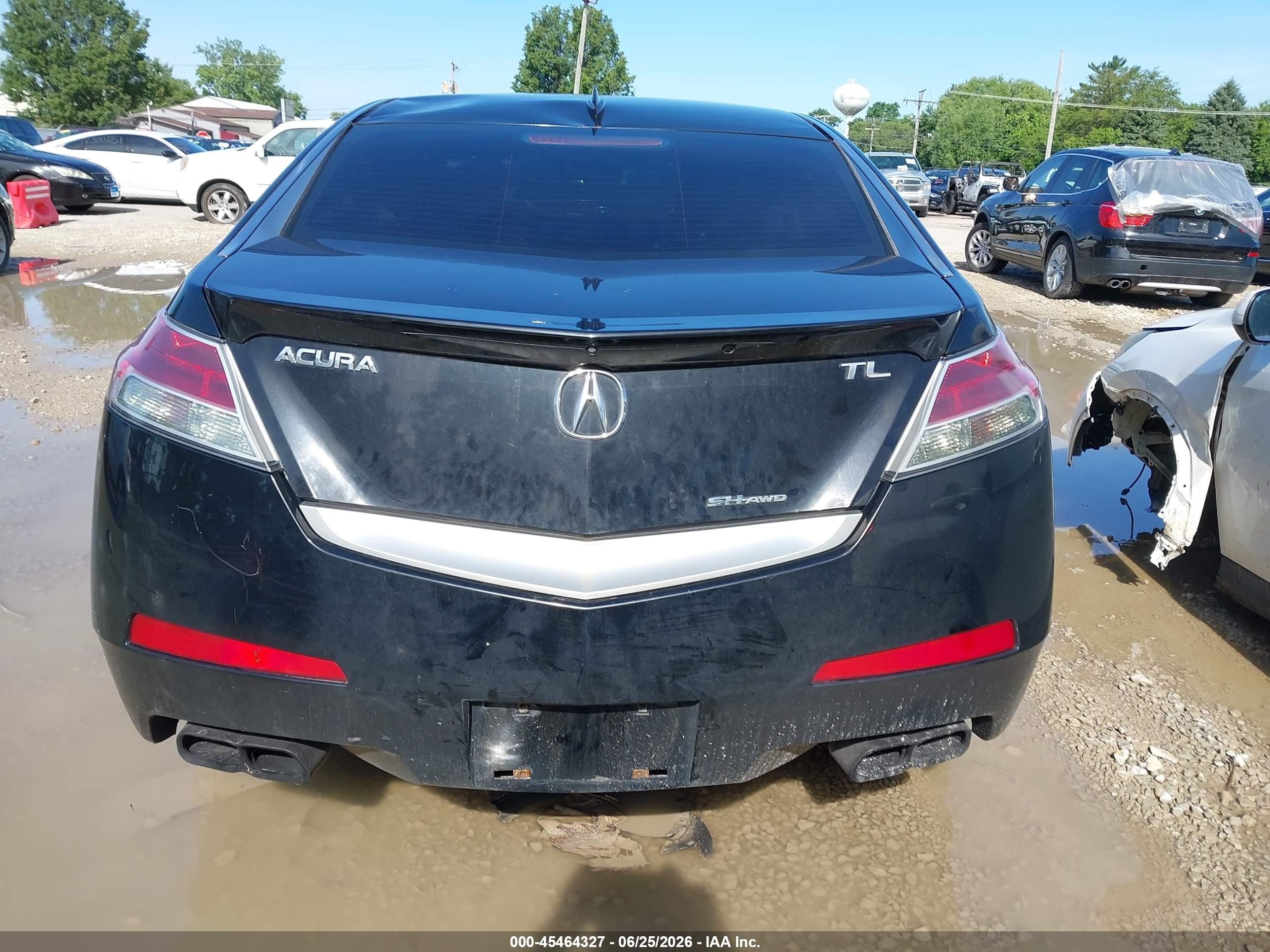 2010 Acura Tl 3.7 Black vin: 19UUA9F59AA009427