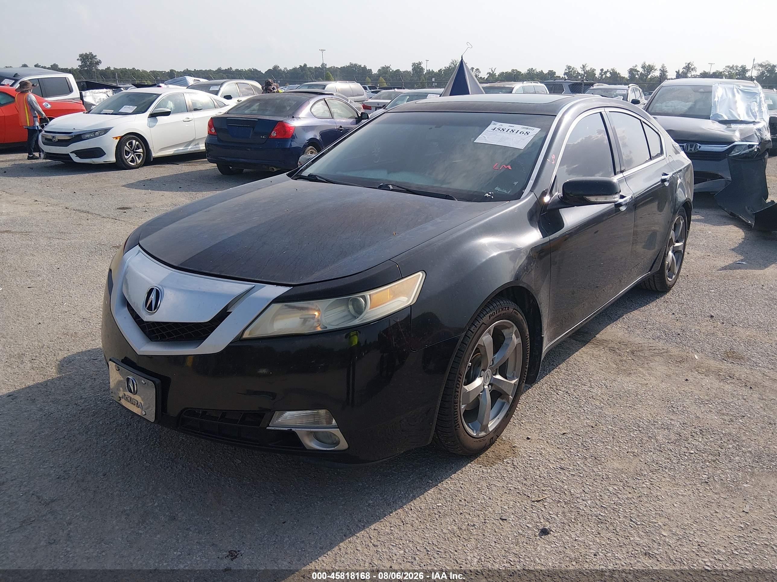 2011 Acura Tl 3.7 Black vin: 19UUA9F59BA001894
