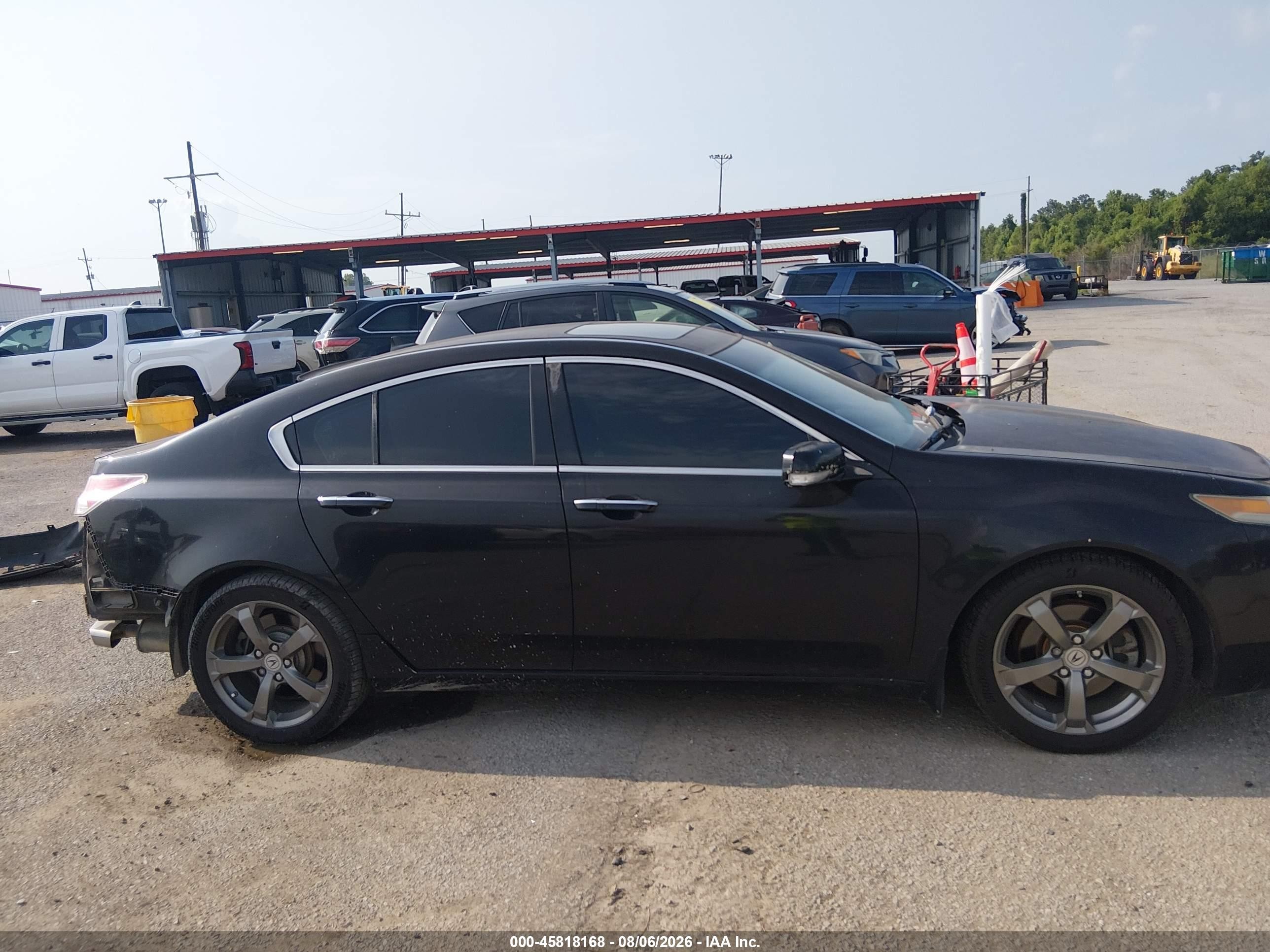 2011 Acura Tl 3.7 Black vin: 19UUA9F59BA001894