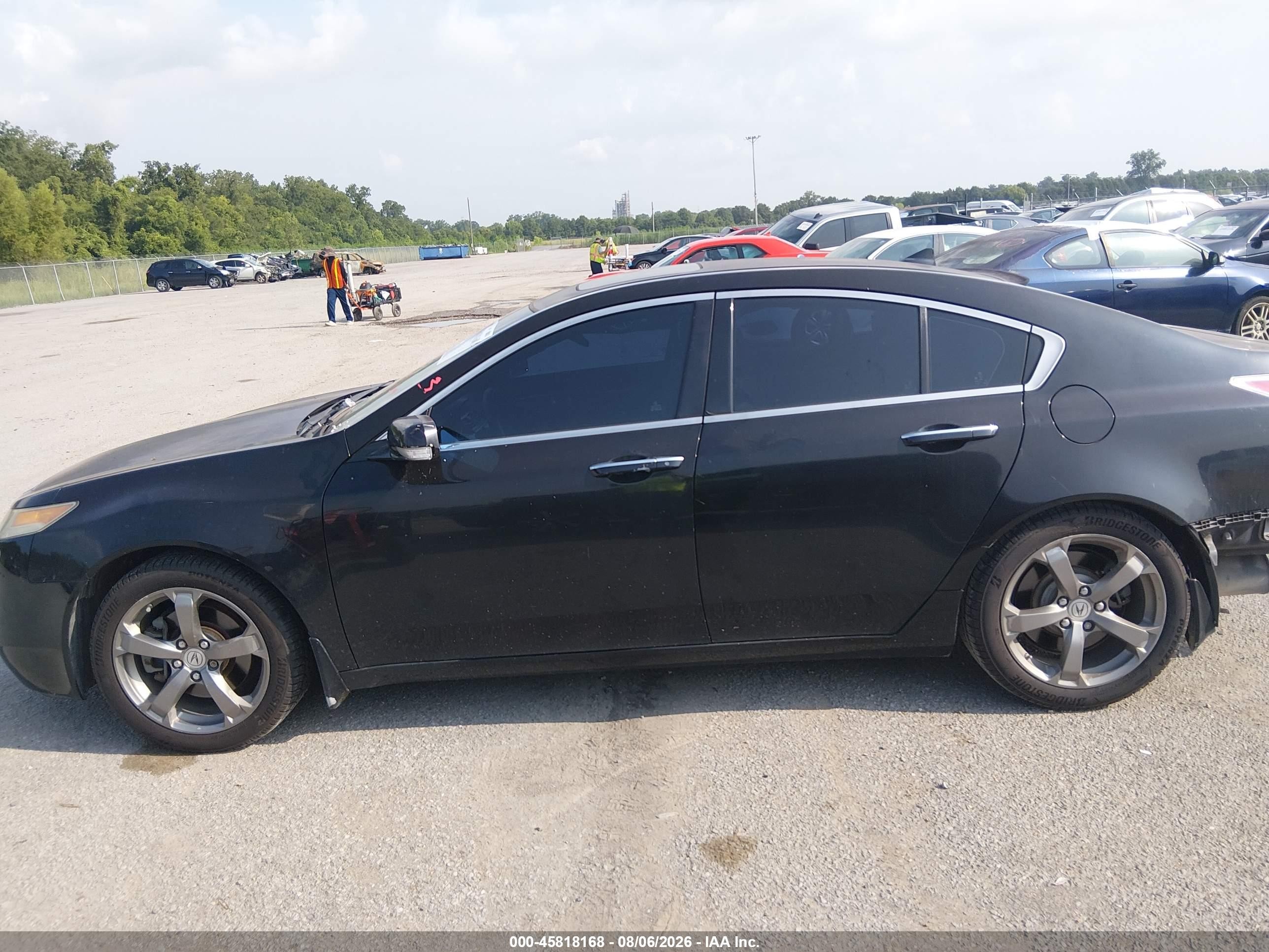 2011 Acura Tl 3.7 Black vin: 19UUA9F59BA001894