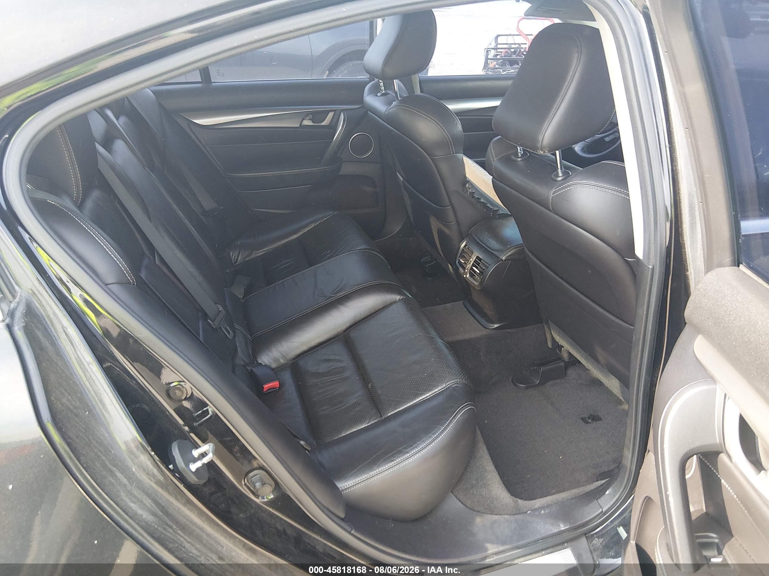 2011 Acura Tl 3.7 Black vin: 19UUA9F59BA001894