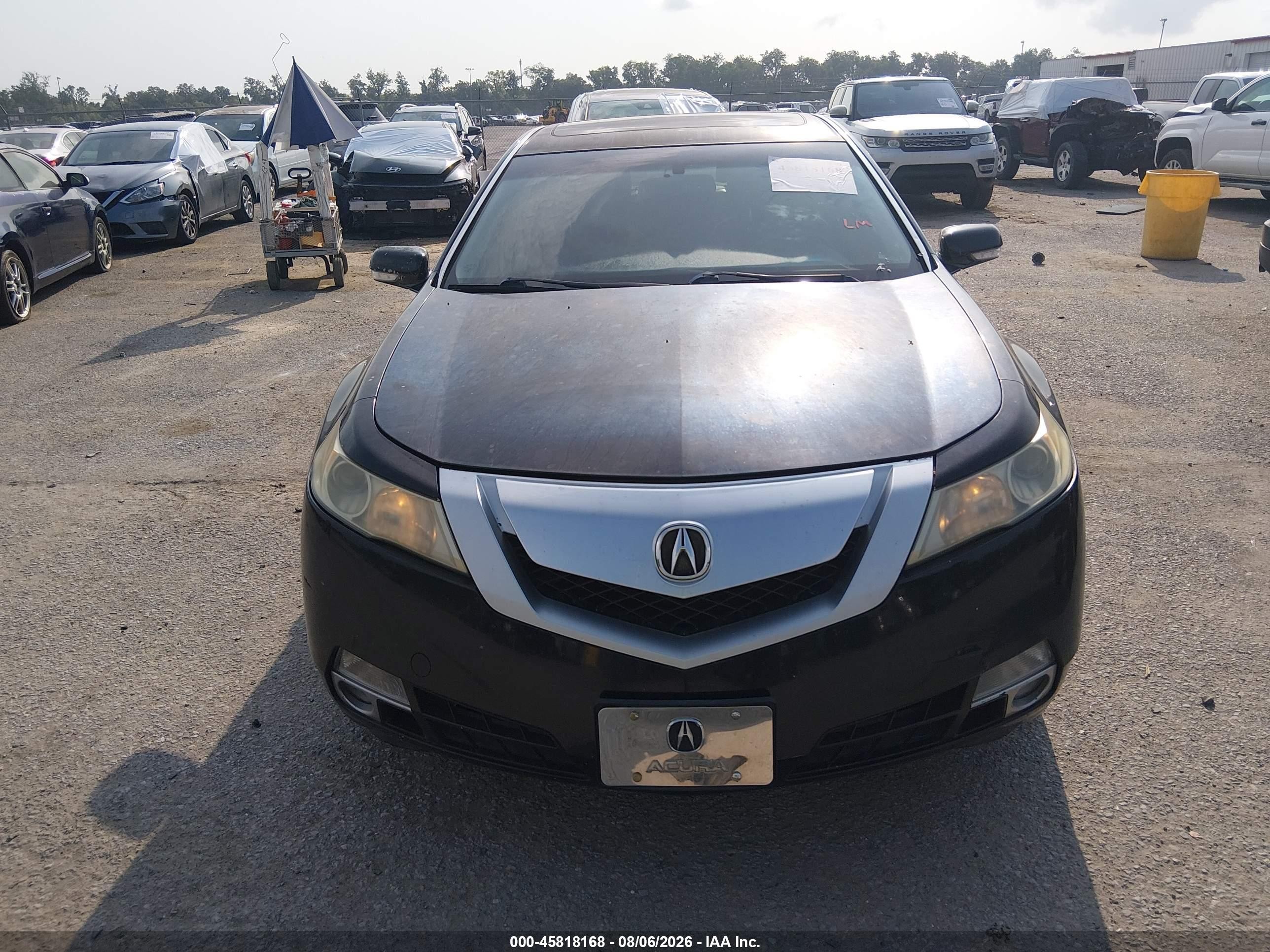 2011 Acura Tl 3.7 Black vin: 19UUA9F59BA001894