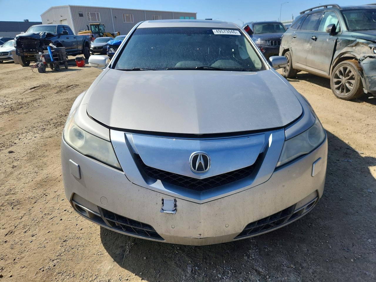 2011 Acura Tl Silver vin: 19UUA9F59BA800185