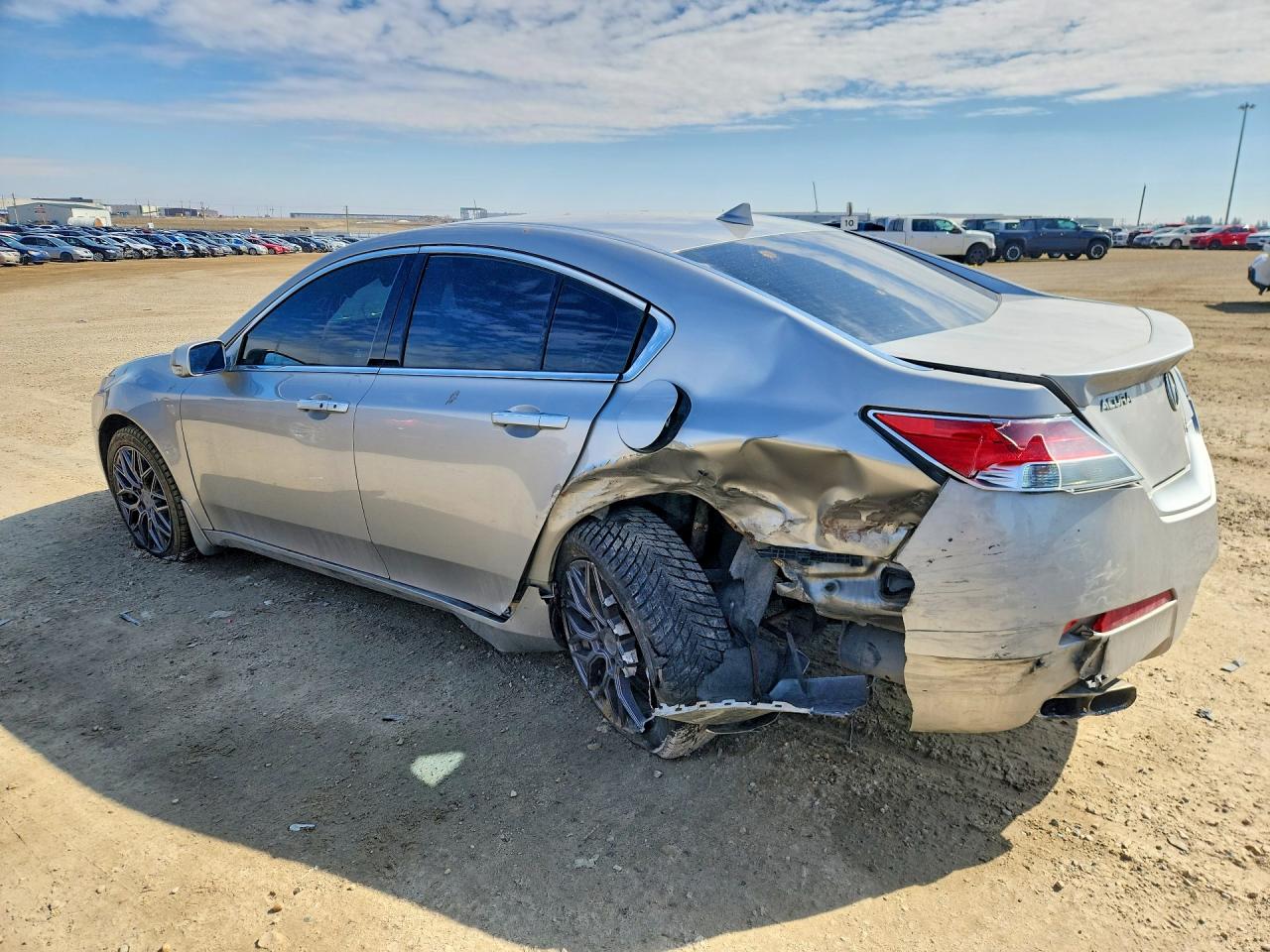 2011 Acura Tl Silver vin: 19UUA9F59BA800185