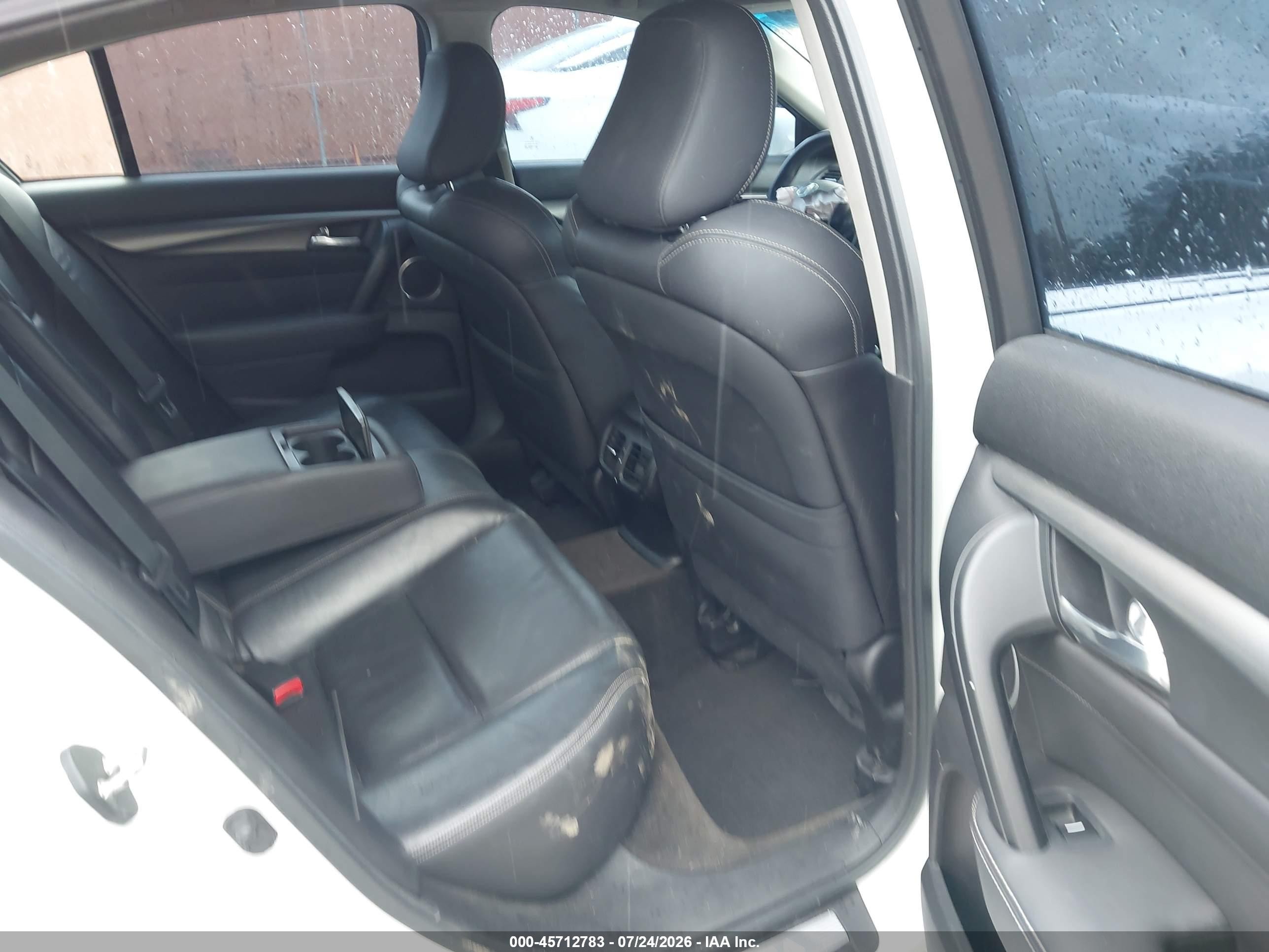 2012 Acura Tl 3.7 White vin: 19UUA9F59CA002173