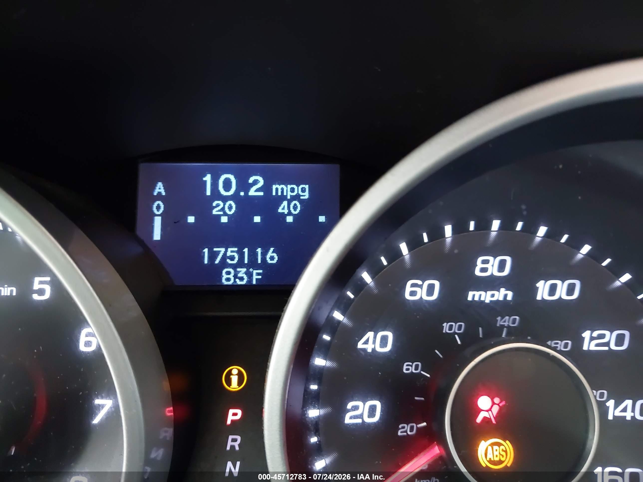 2012 Acura Tl 3.7 White vin: 19UUA9F59CA002173