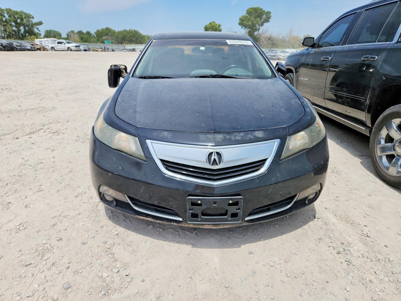 2012 Acura Tl Black vin: 19UUA9F59CA008510