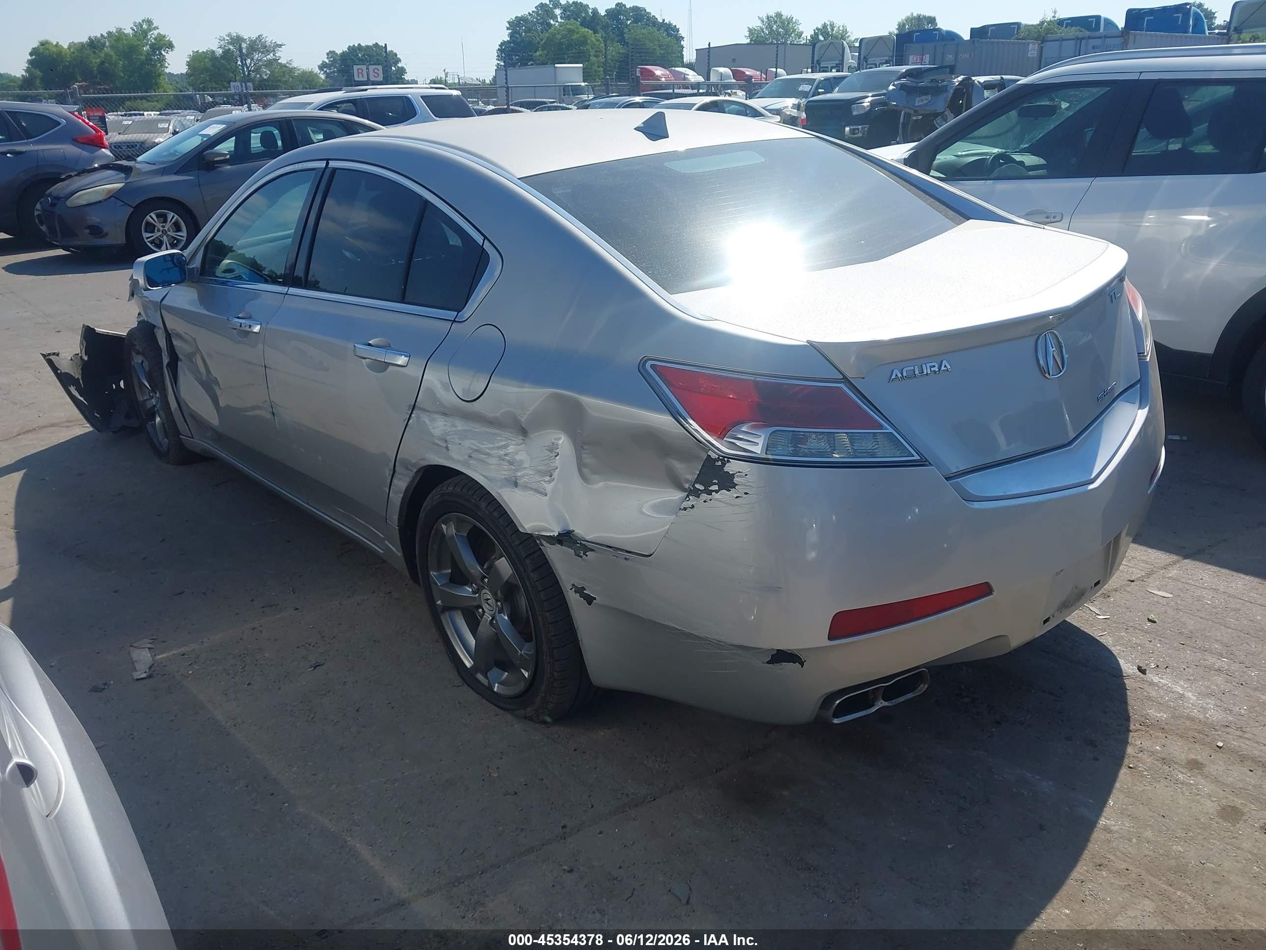 2011 Acura Tl 3.7 Gray vin: 19UUA9F5XBA000690