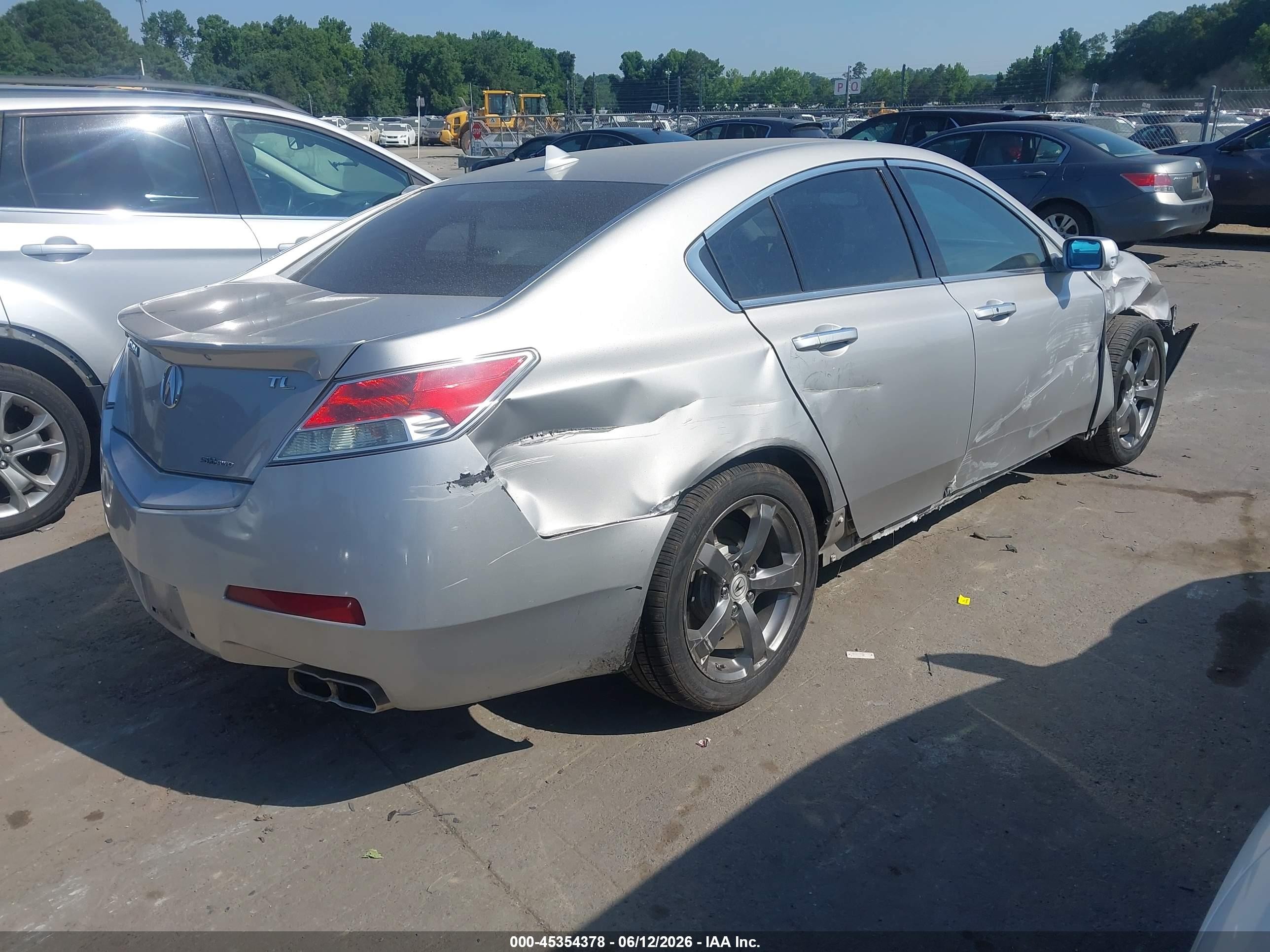 2011 Acura Tl 3.7 Gray vin: 19UUA9F5XBA000690
