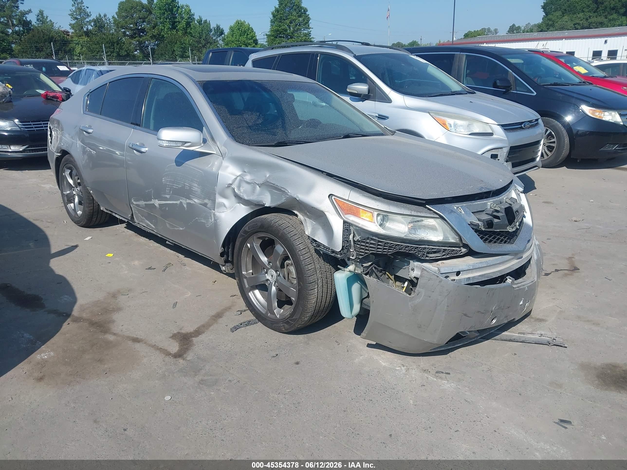 2011 Acura Tl 3.7 Gray vin: 19UUA9F5XBA000690