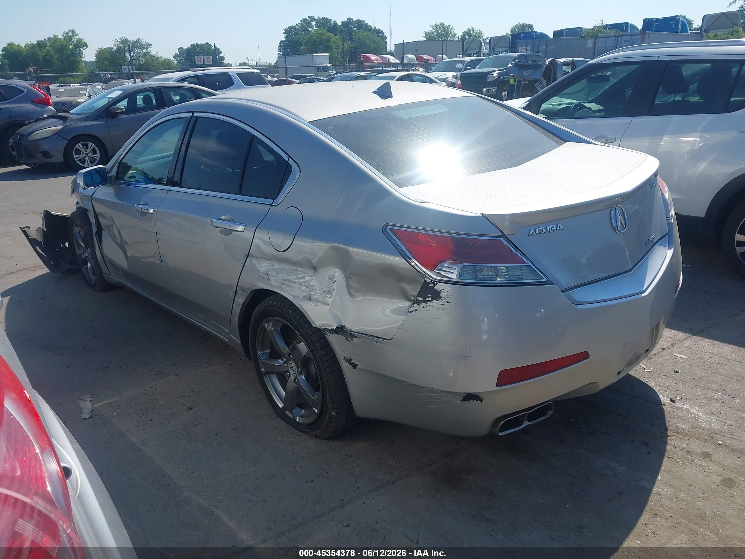 2011 Acura Tl 3.7 Gray vin: 19UUA9F5XBA000690