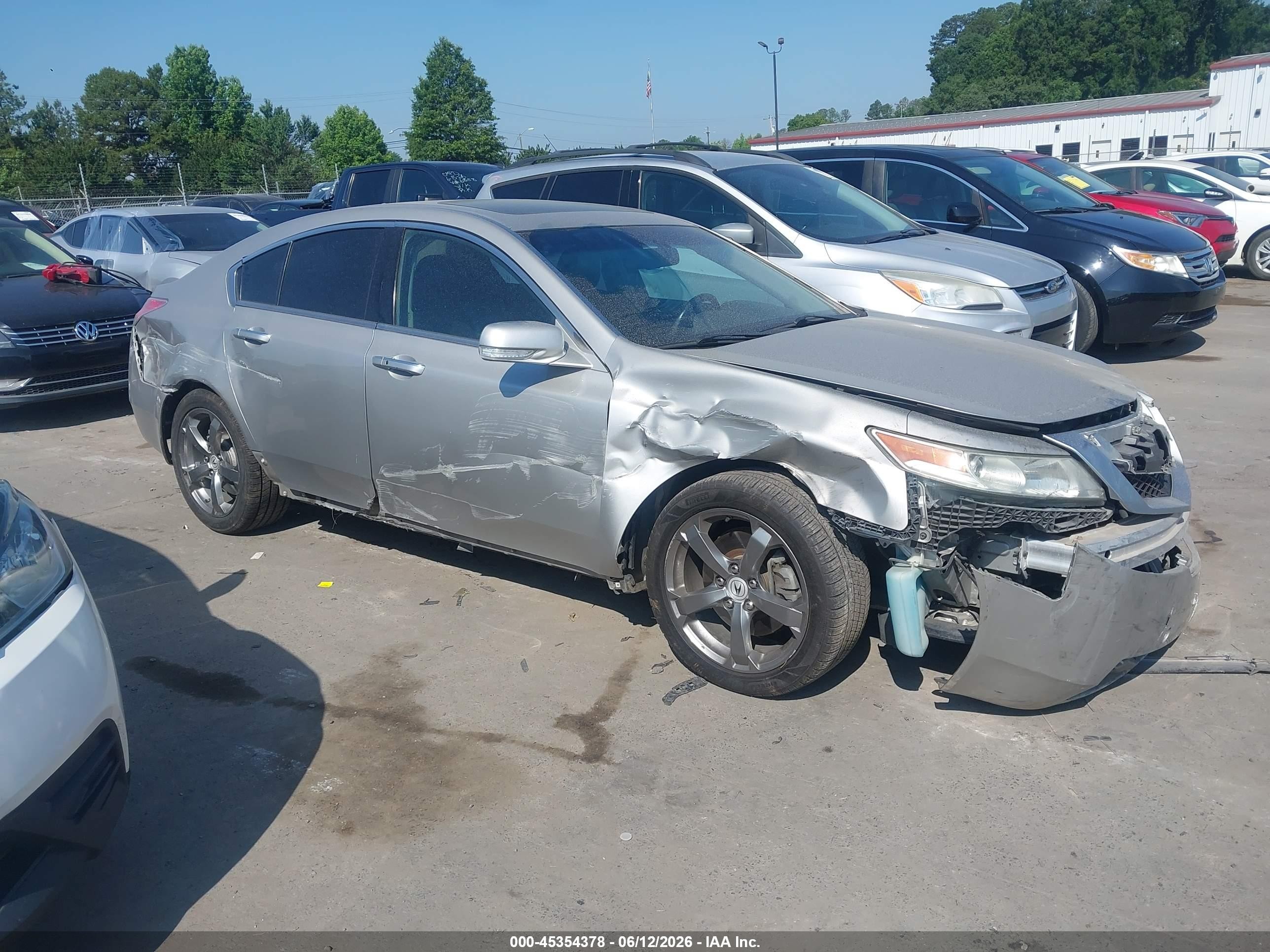 2011 Acura Tl 3.7 Gray vin: 19UUA9F5XBA000690
