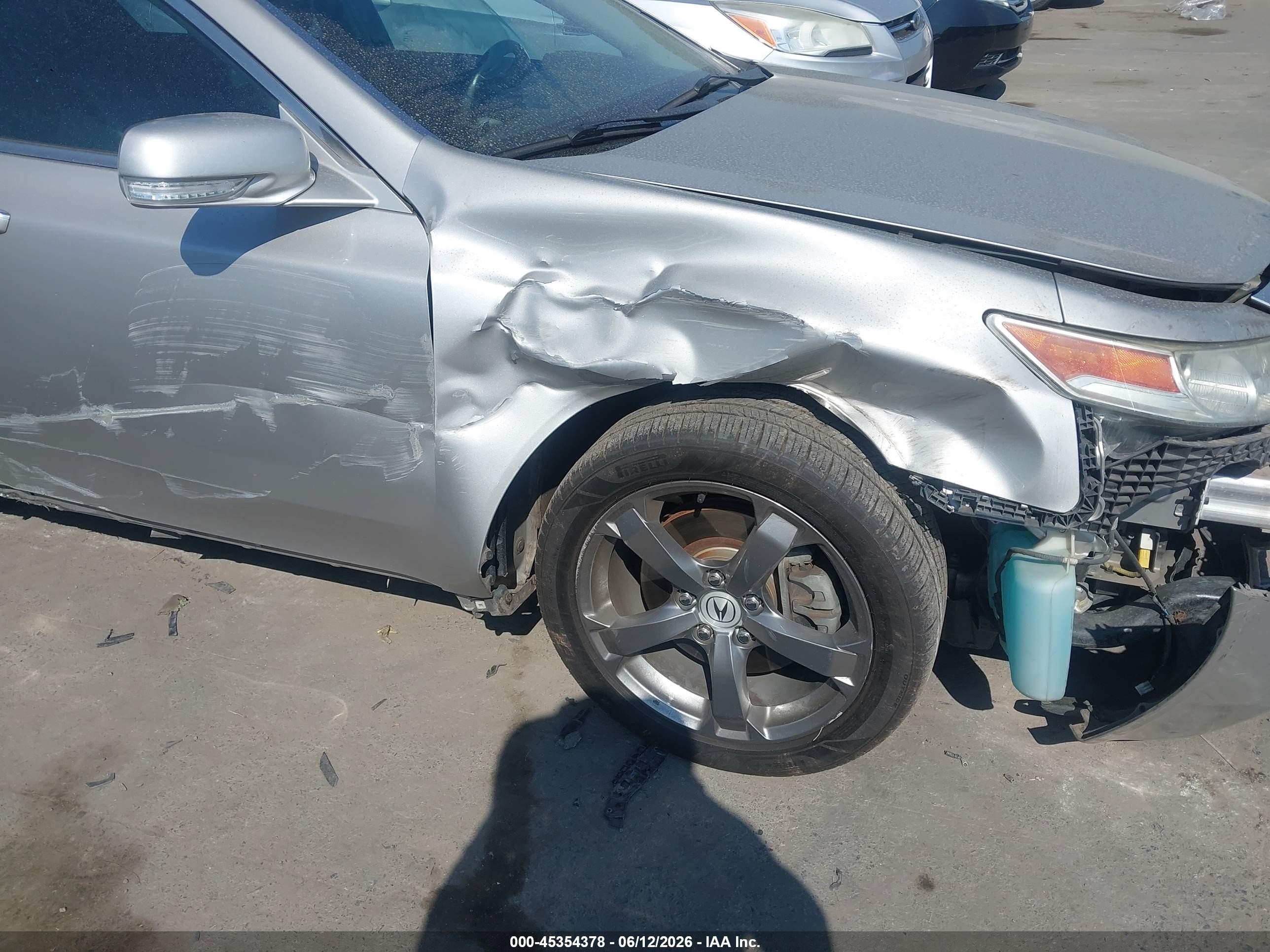2011 Acura Tl 3.7 Gray vin: 19UUA9F5XBA000690