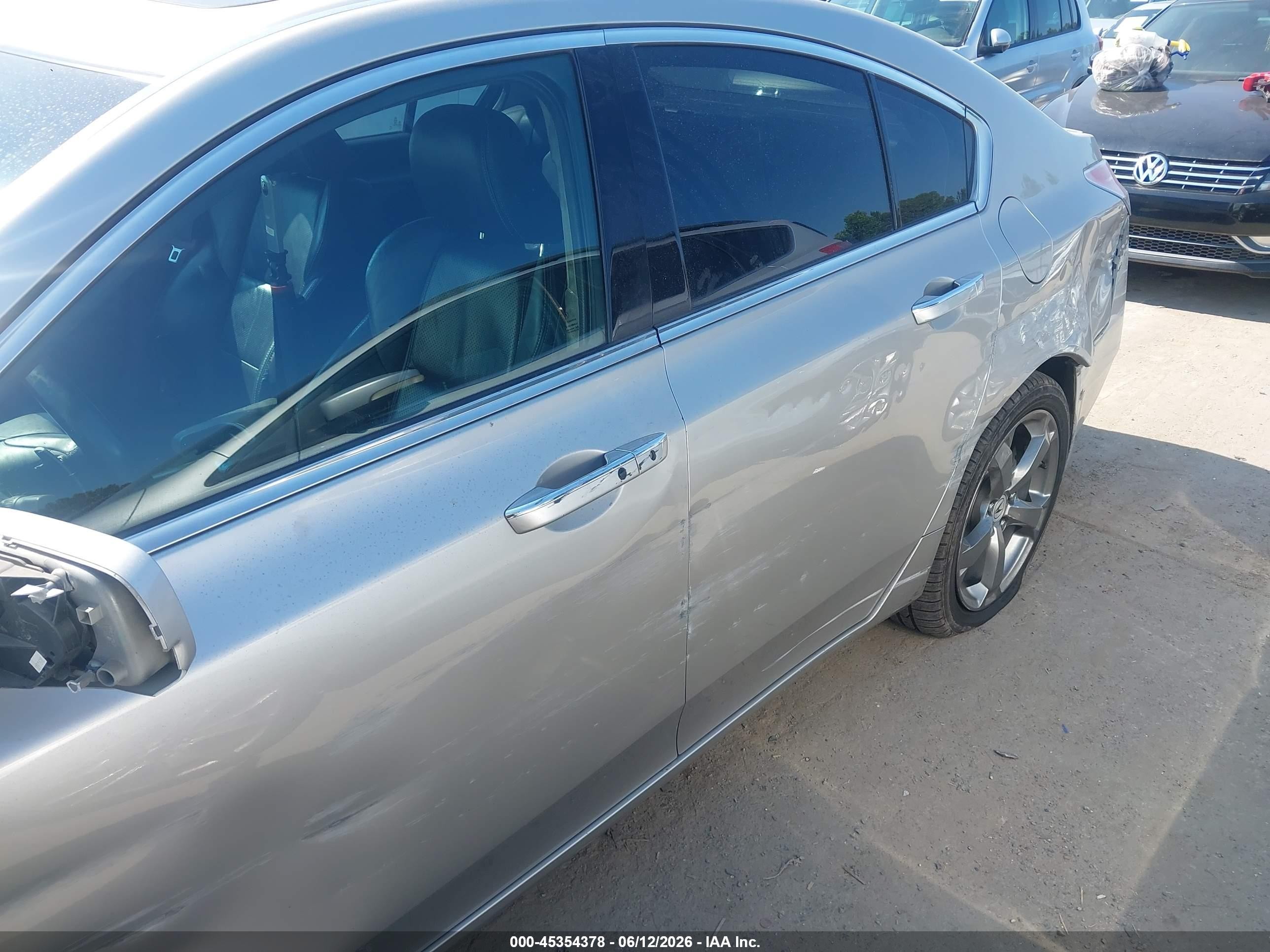 2011 Acura Tl 3.7 Gray vin: 19UUA9F5XBA000690
