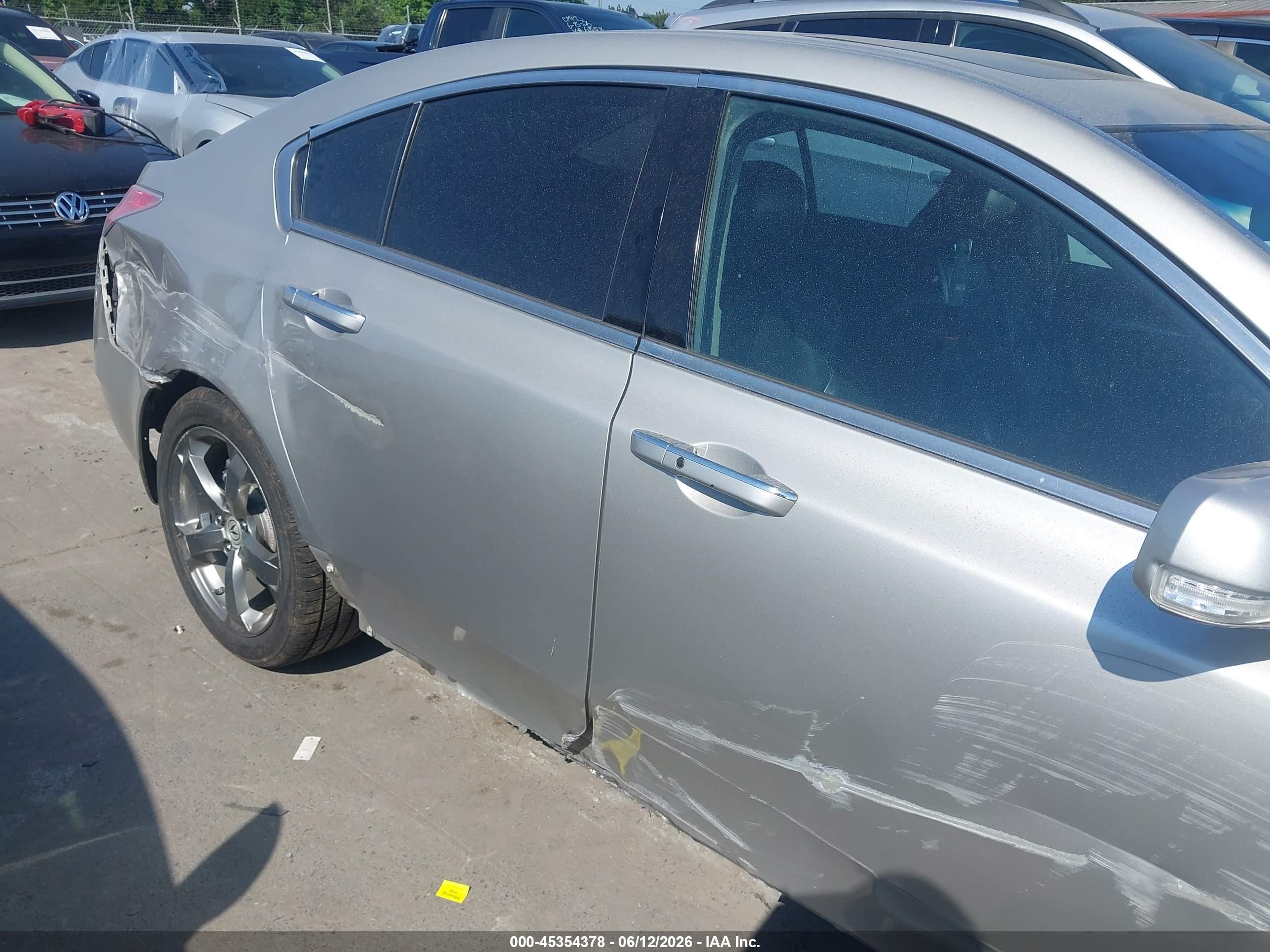 2011 Acura Tl 3.7 Gray vin: 19UUA9F5XBA000690
