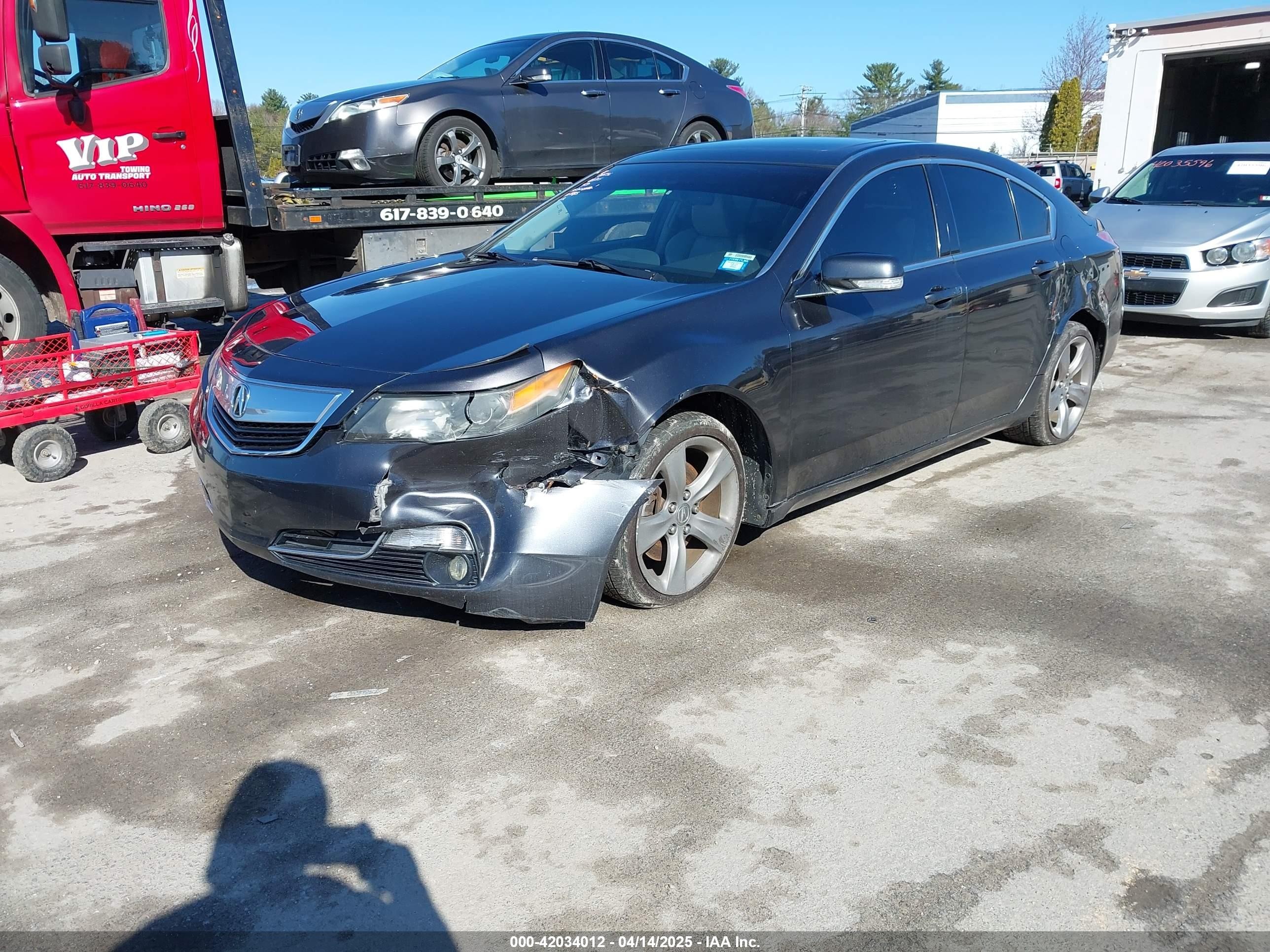 2013 Acura Tl 3.7 Серый vin: 19UUA9F5XDA002930