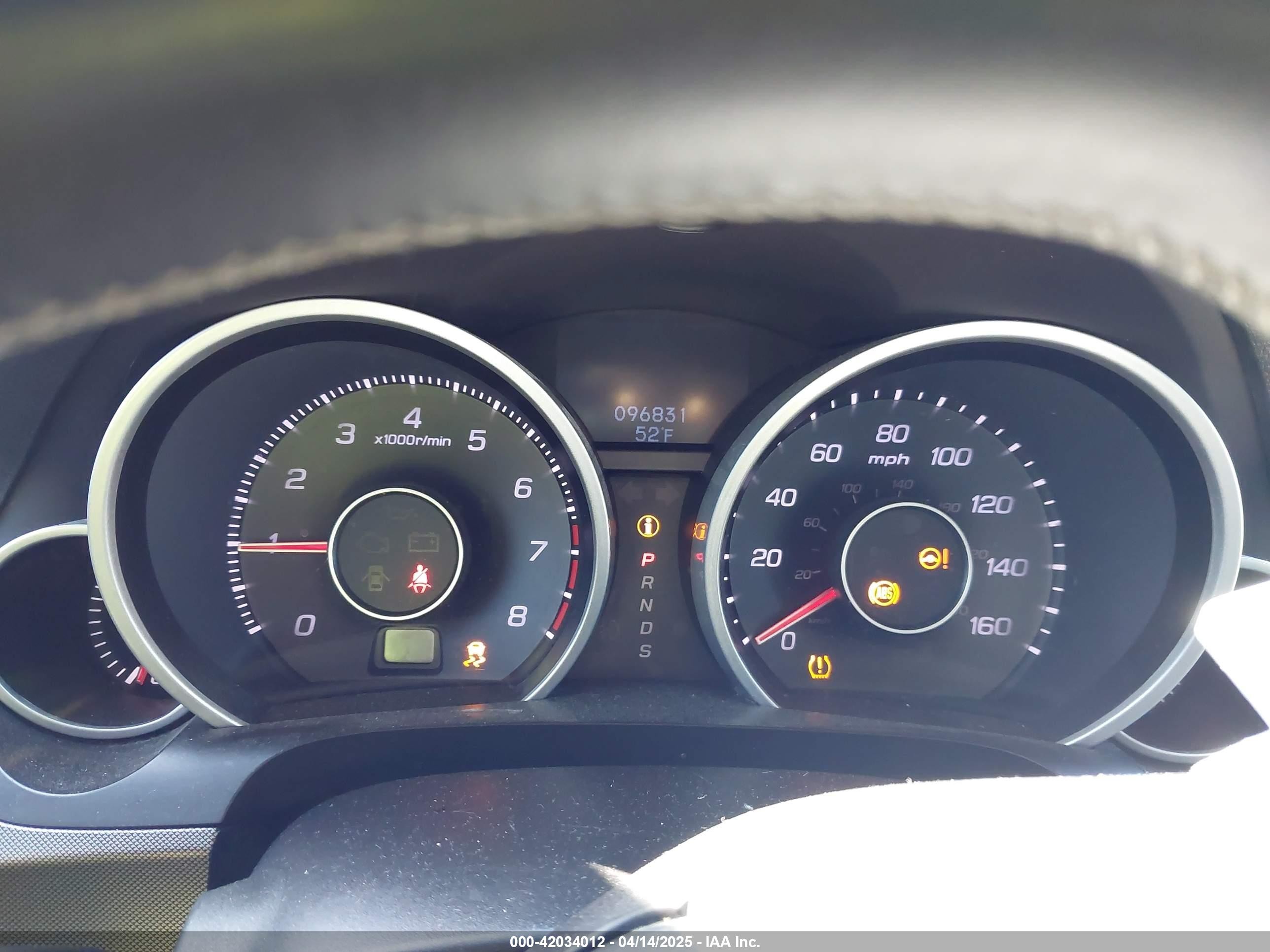 2013 Acura Tl 3.7 Серый vin: 19UUA9F5XDA002930
