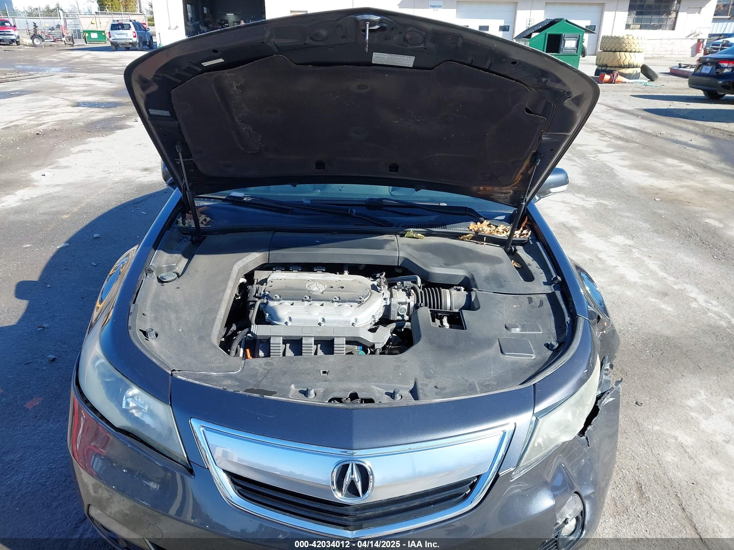 2013 Acura Tl 3.7 Серый vin: 19UUA9F5XDA002930