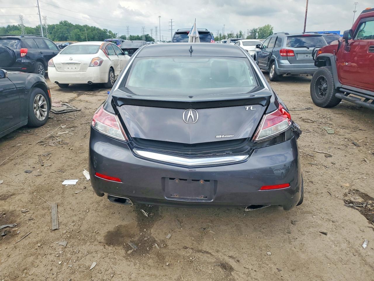 2013 Acura Tl Advance Gray vin: 19UUA9F70DA001884