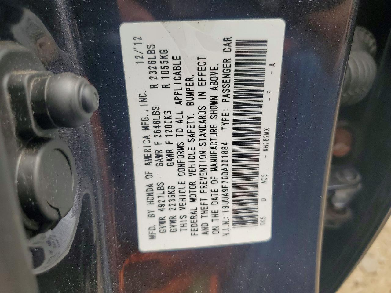 2013 Acura Tl Advance Gray vin: 19UUA9F70DA001884