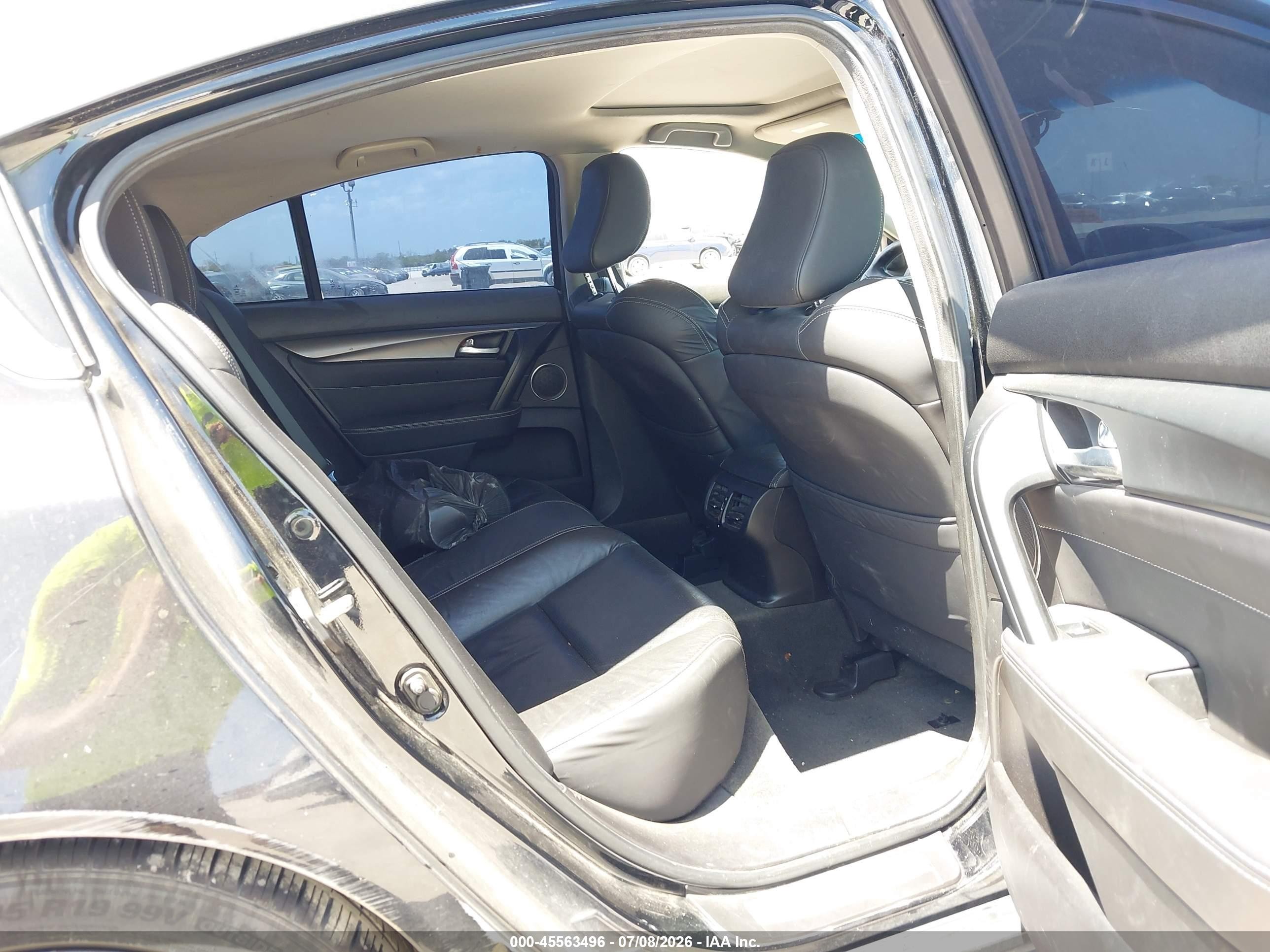 2012 Acura Tl 3.7 Black vin: 19UUA9F71CA005098