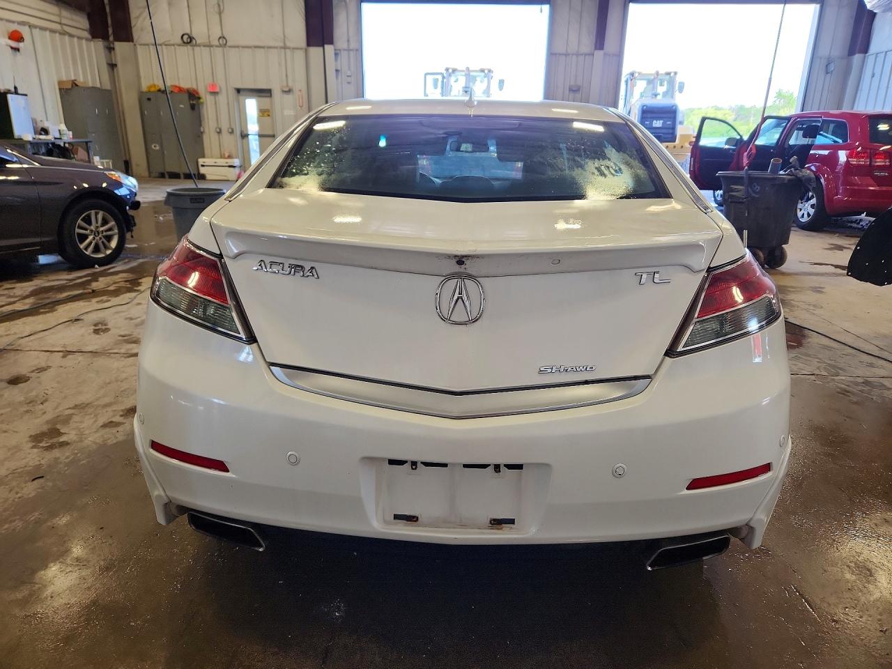 2012 Acura Tl White vin: 19UUA9F72CA000850