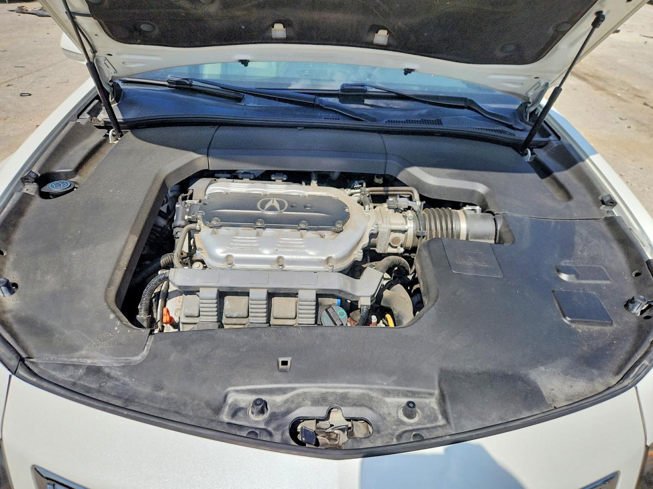 2012 Acura Tl White vin: 19UUA9F72CA004607