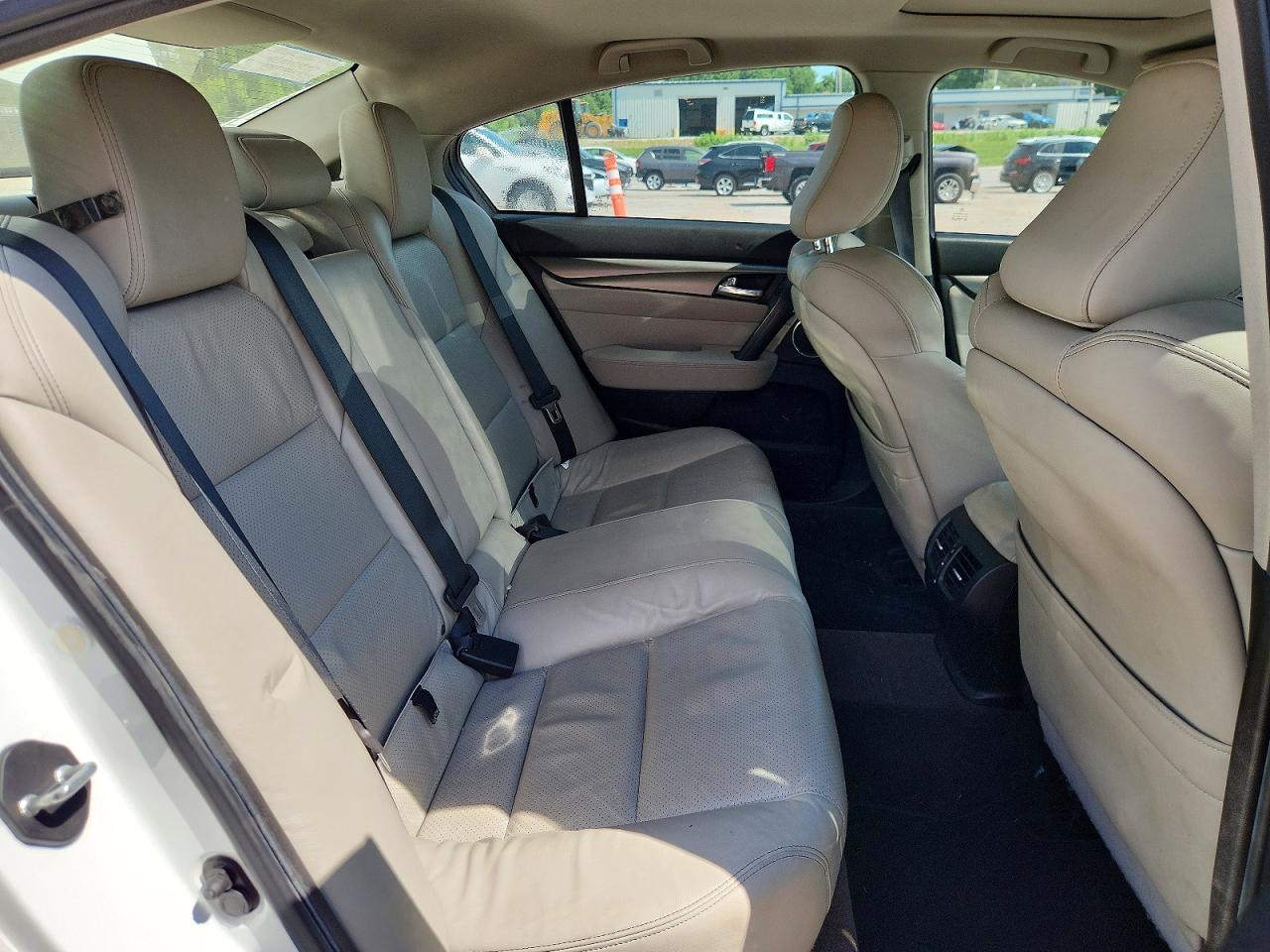 2012 Acura Tl White vin: 19UUA9F72CA004607