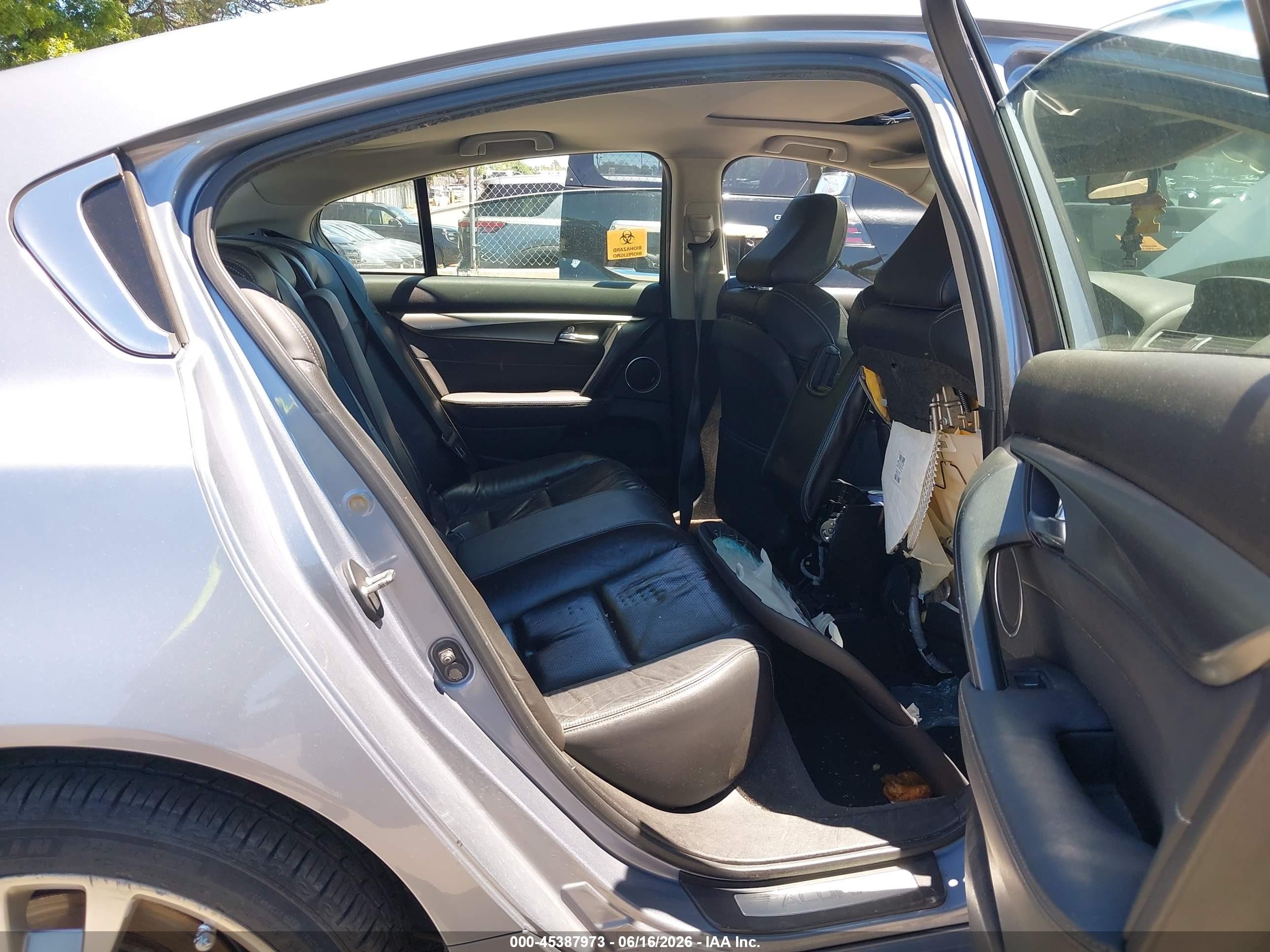 2012 Acura Tl 3.7 Gray vin: 19UUA9F73CA000890
