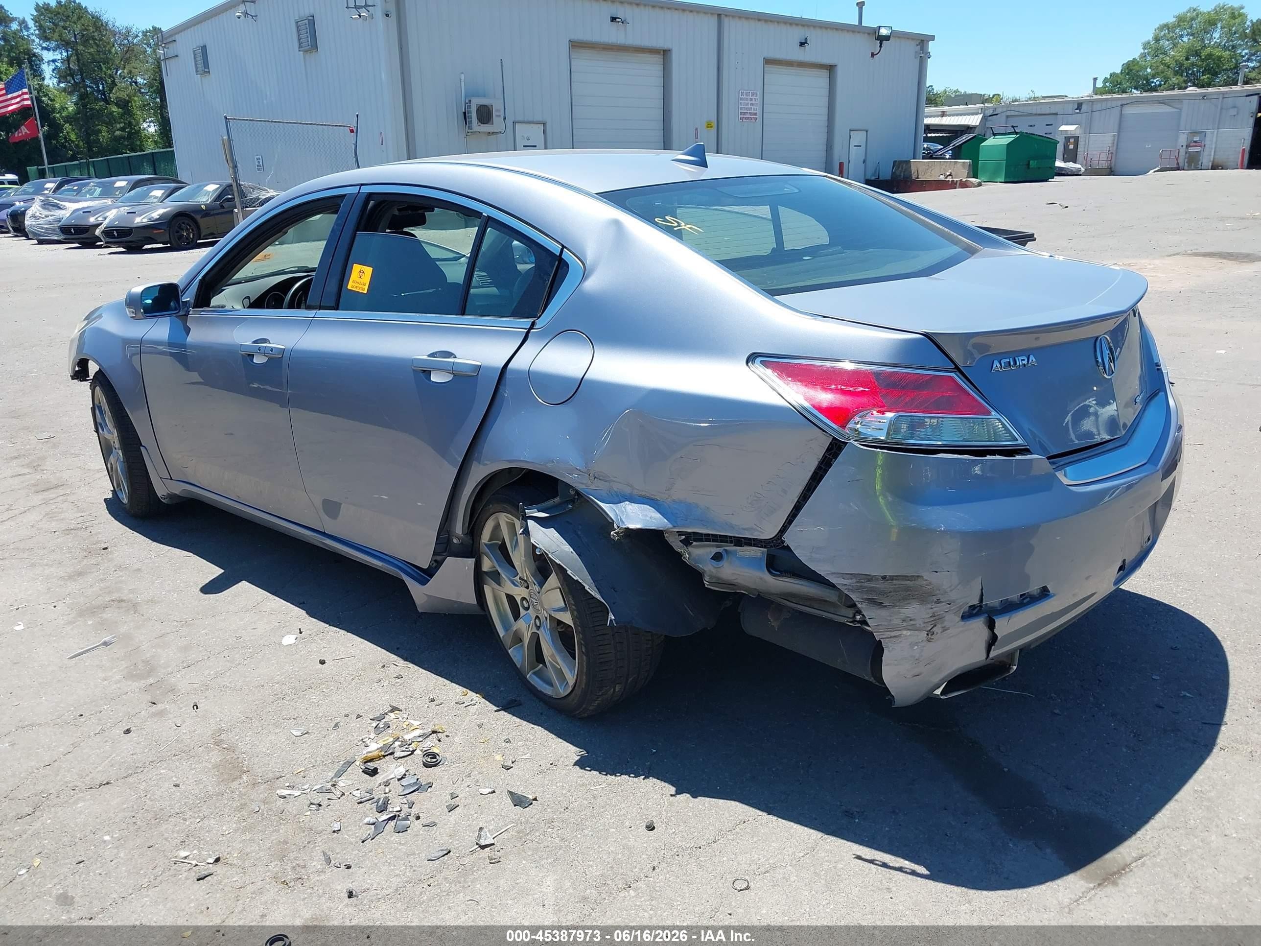 2012 Acura Tl 3.7 Gray vin: 19UUA9F73CA000890
