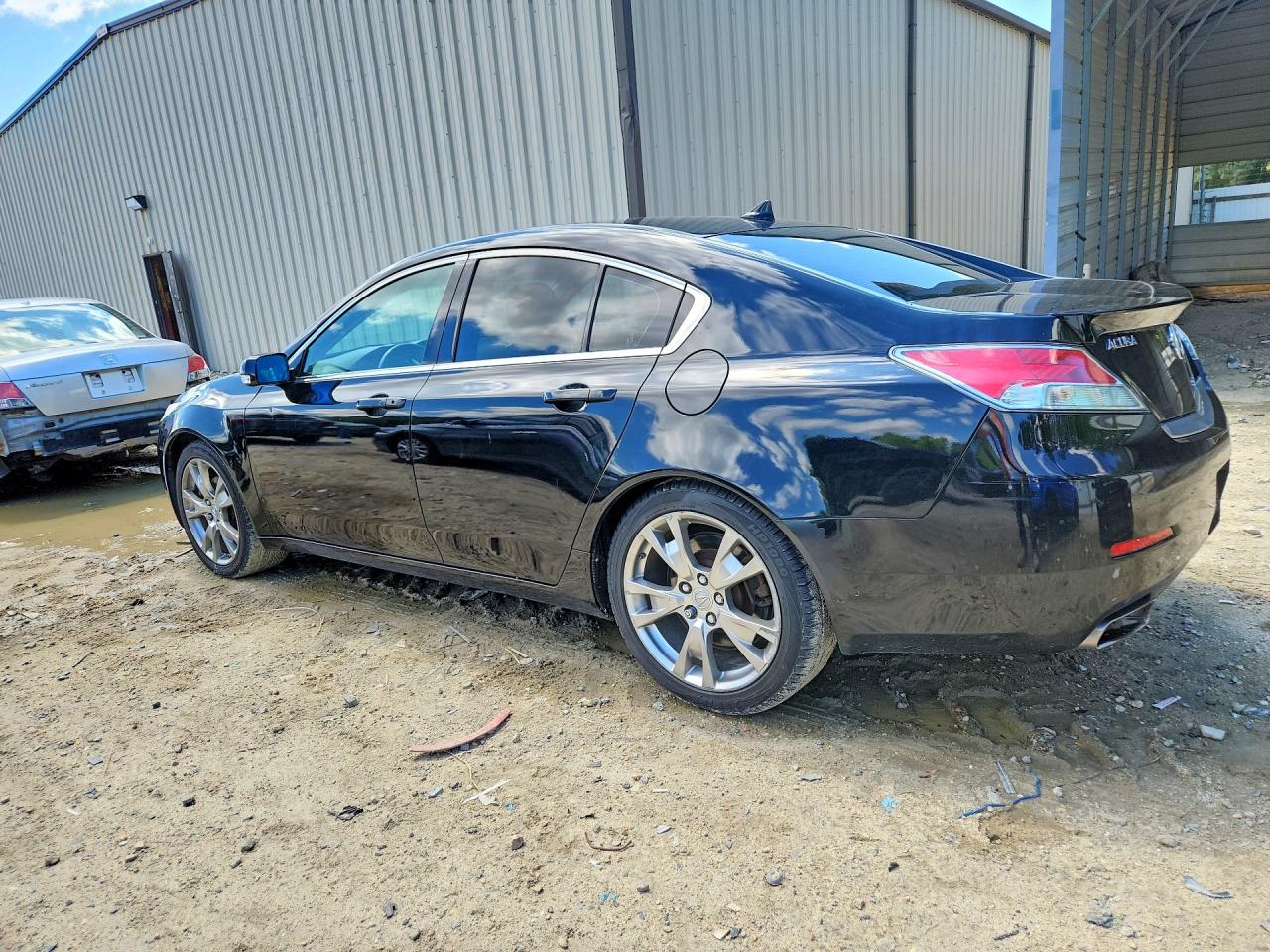 2012 Acura Tl Black vin: 19UUA9F73CA011243