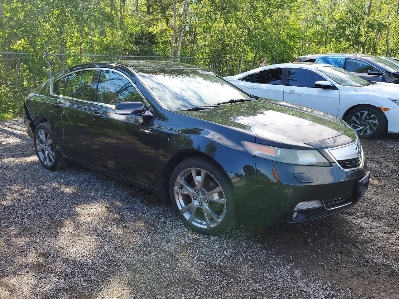 2013 Acura Tl Advance Black vin: 19UUA9F73DA801000
