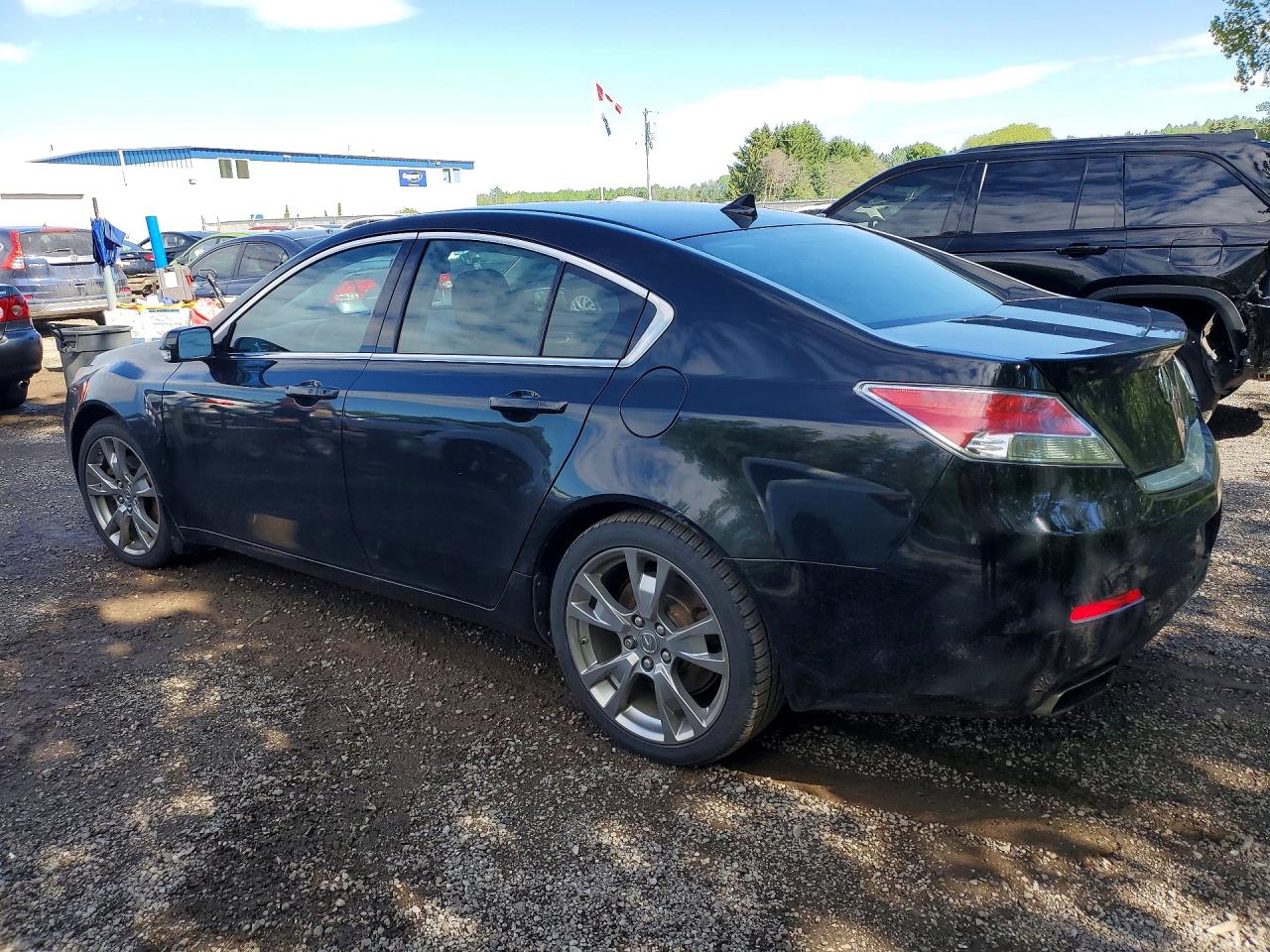 2013 Acura Tl Advance Black vin: 19UUA9F73DA801000