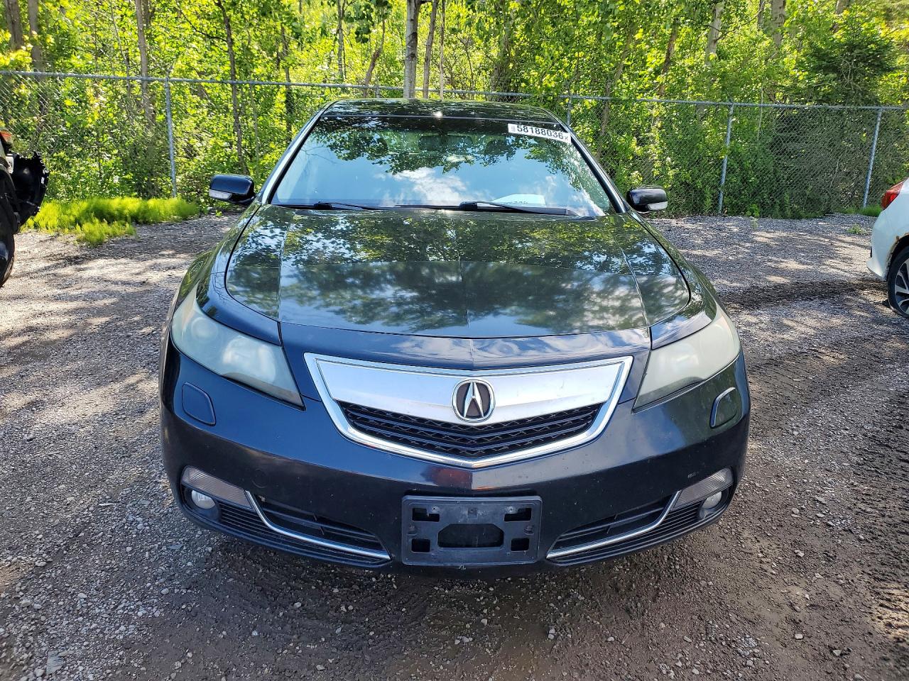 2013 Acura Tl Advance Black vin: 19UUA9F73DA801000