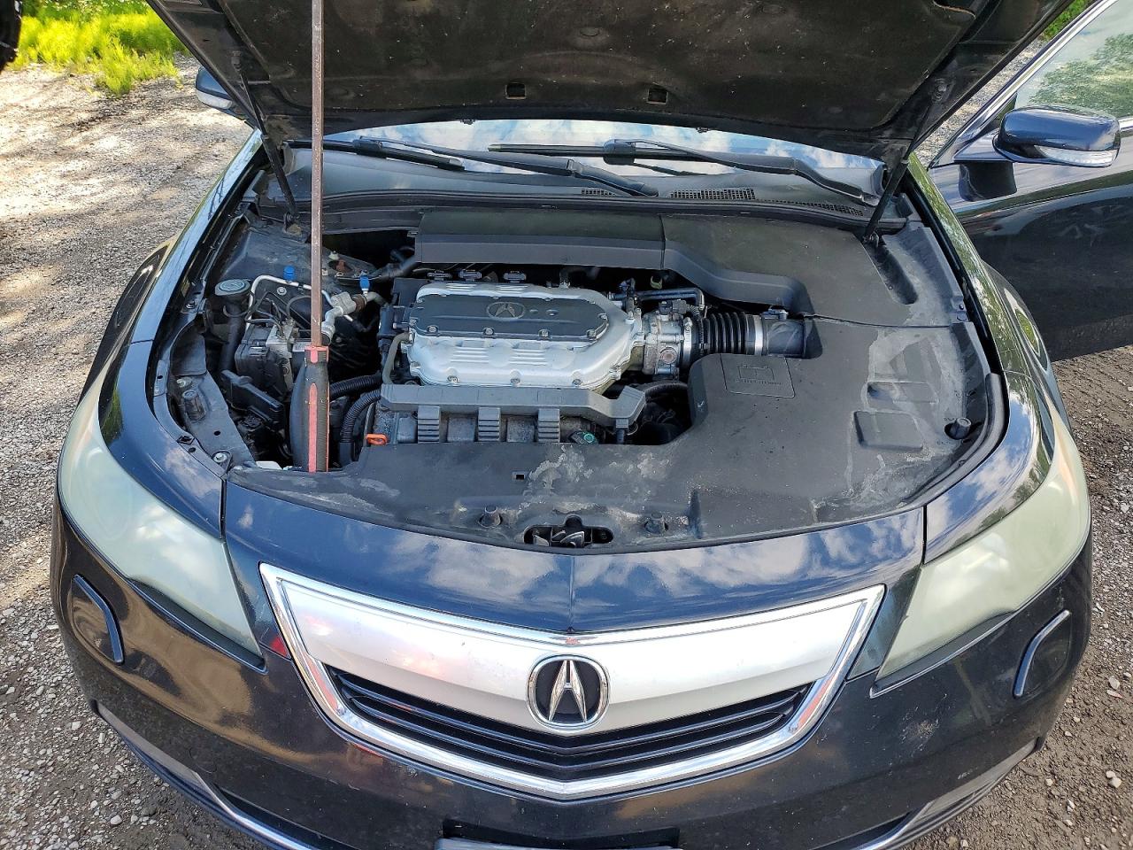 2013 Acura Tl Advance Black vin: 19UUA9F73DA801000