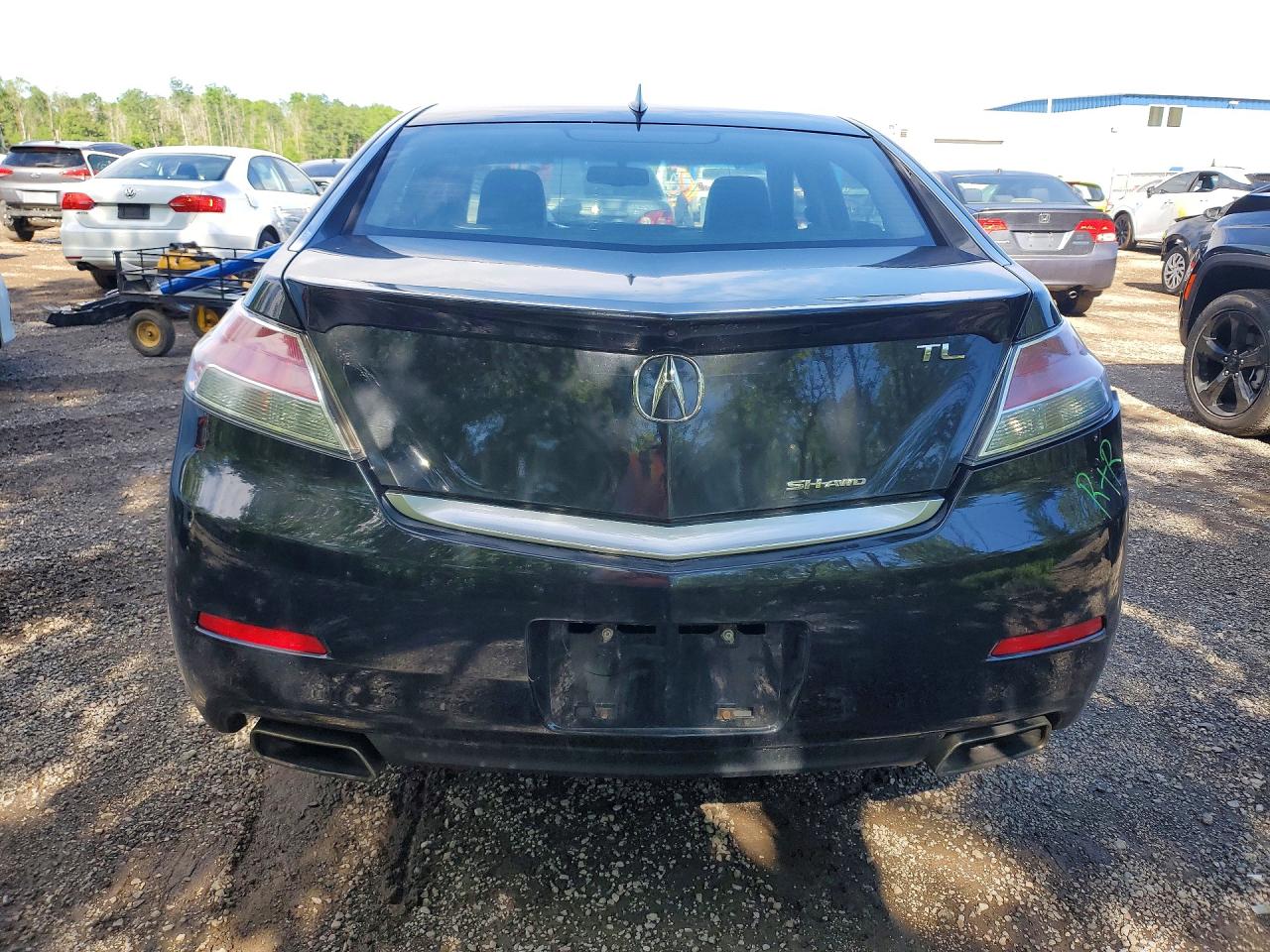2013 Acura Tl Advance Black vin: 19UUA9F73DA801000