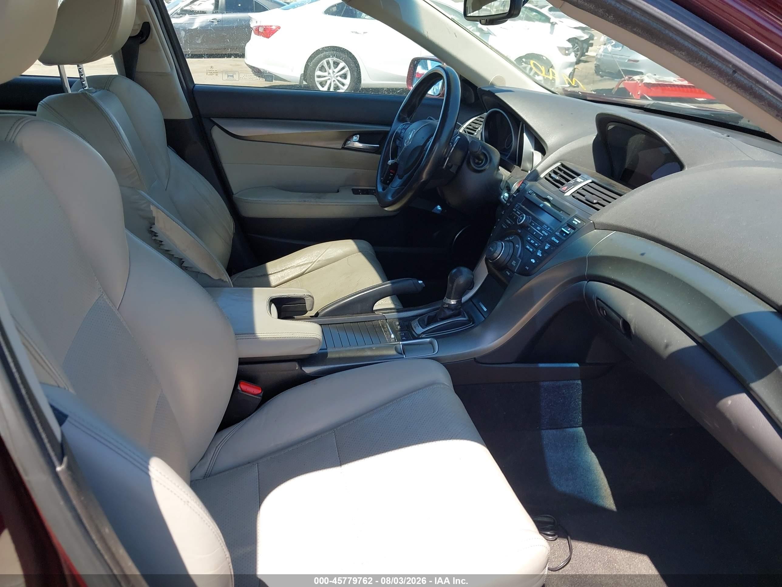 2012 Acura Tl 3.7 Maroon vin: 19UUA9F74CA004995