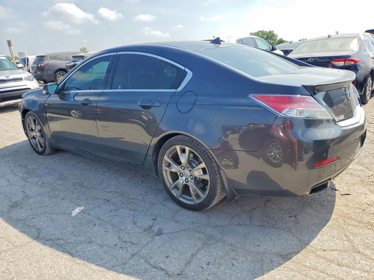 2013 Acura Tl Advance Gray vin: 19UUA9F74DA001886