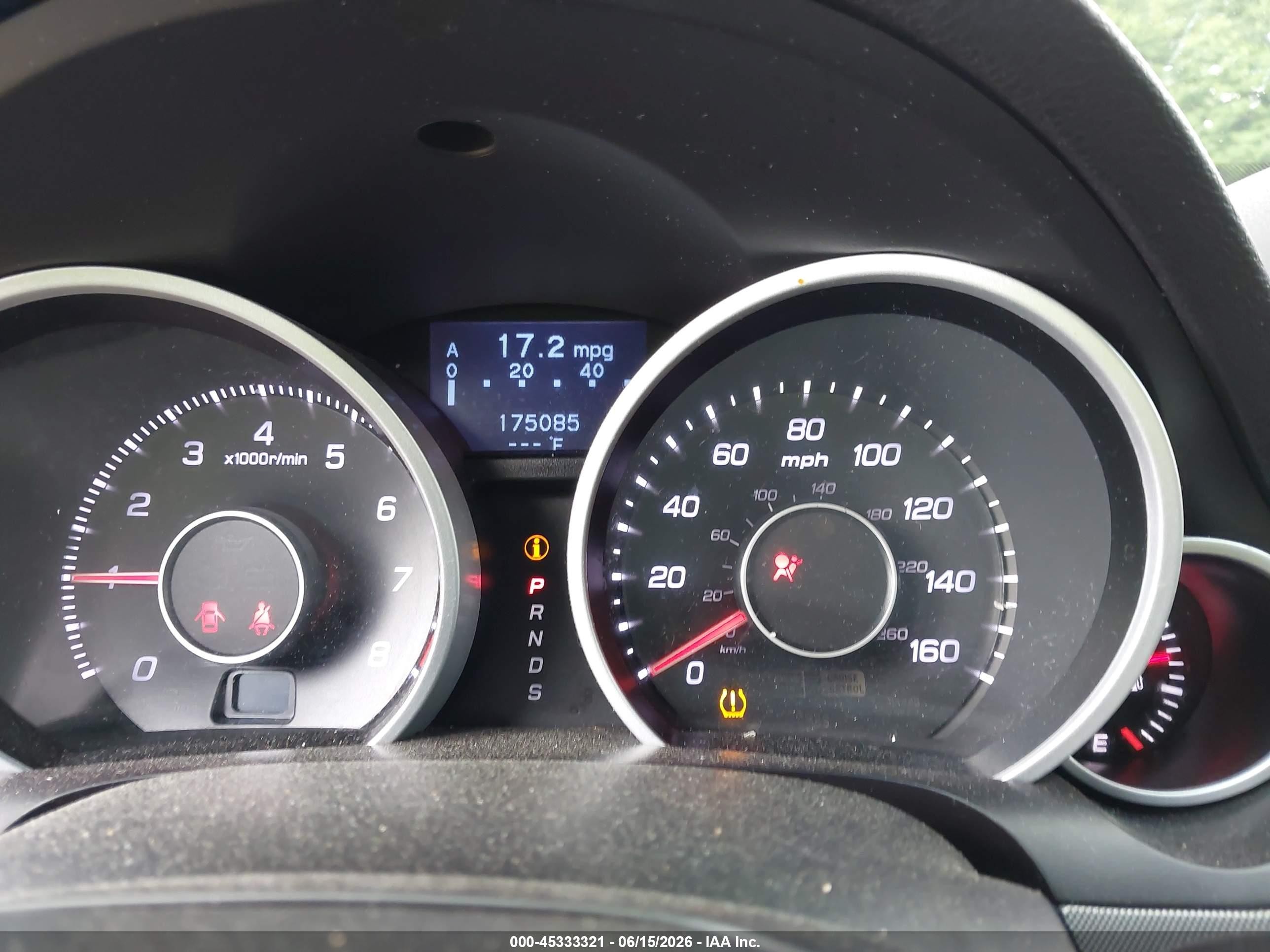 2012 Acura Tl 3.7 Gray vin: 19UUA9F75CA009266