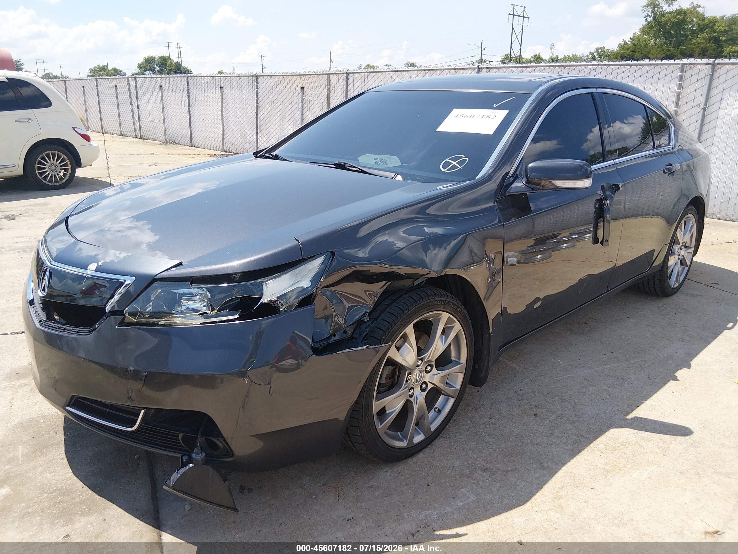 2013 Acura Tl 3.7 Серый vin: 19UUA9F76DA003168